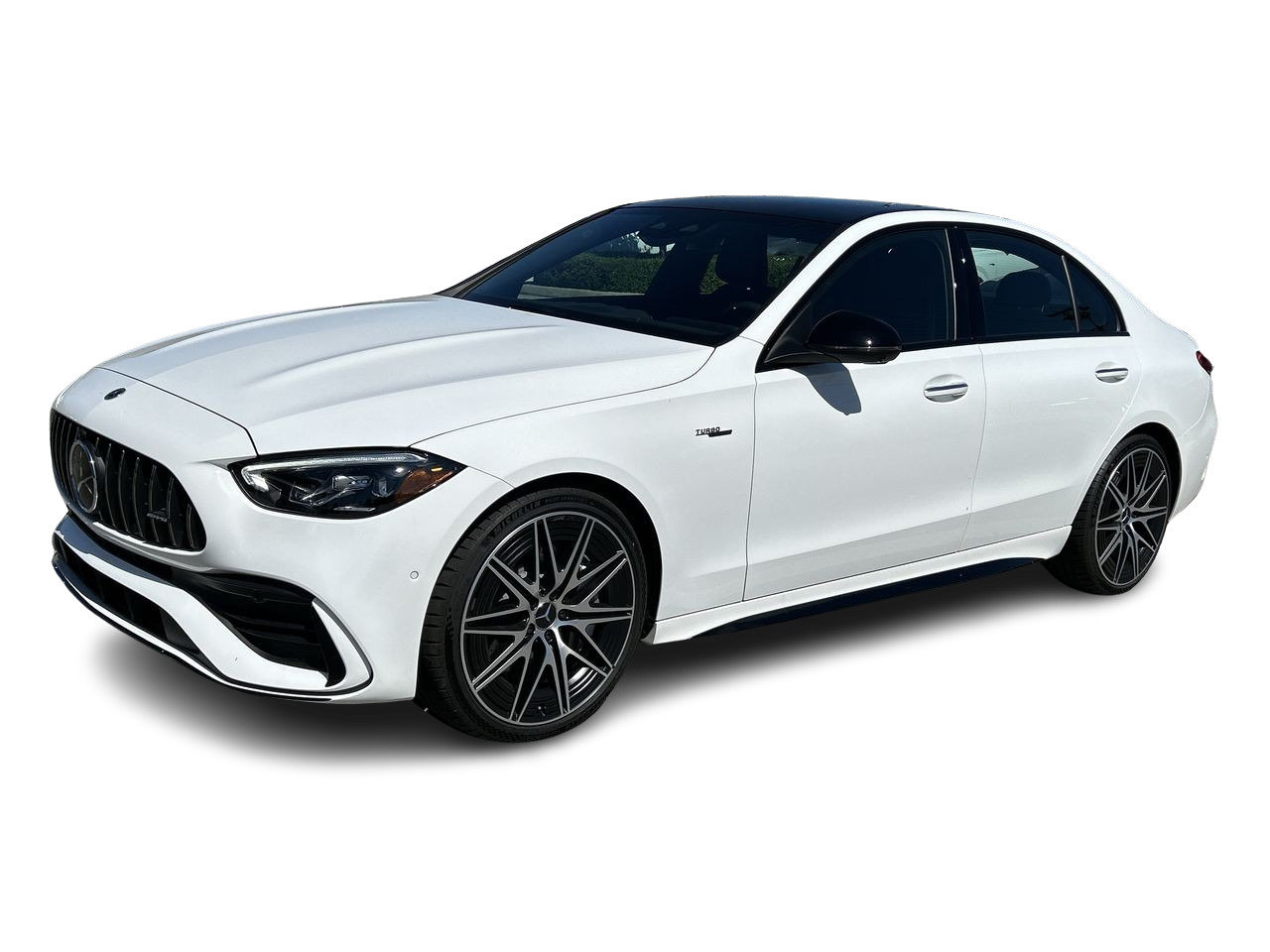 New 2023 Polar White Mercedes-Benz AMG C 43 4MATIC image 5