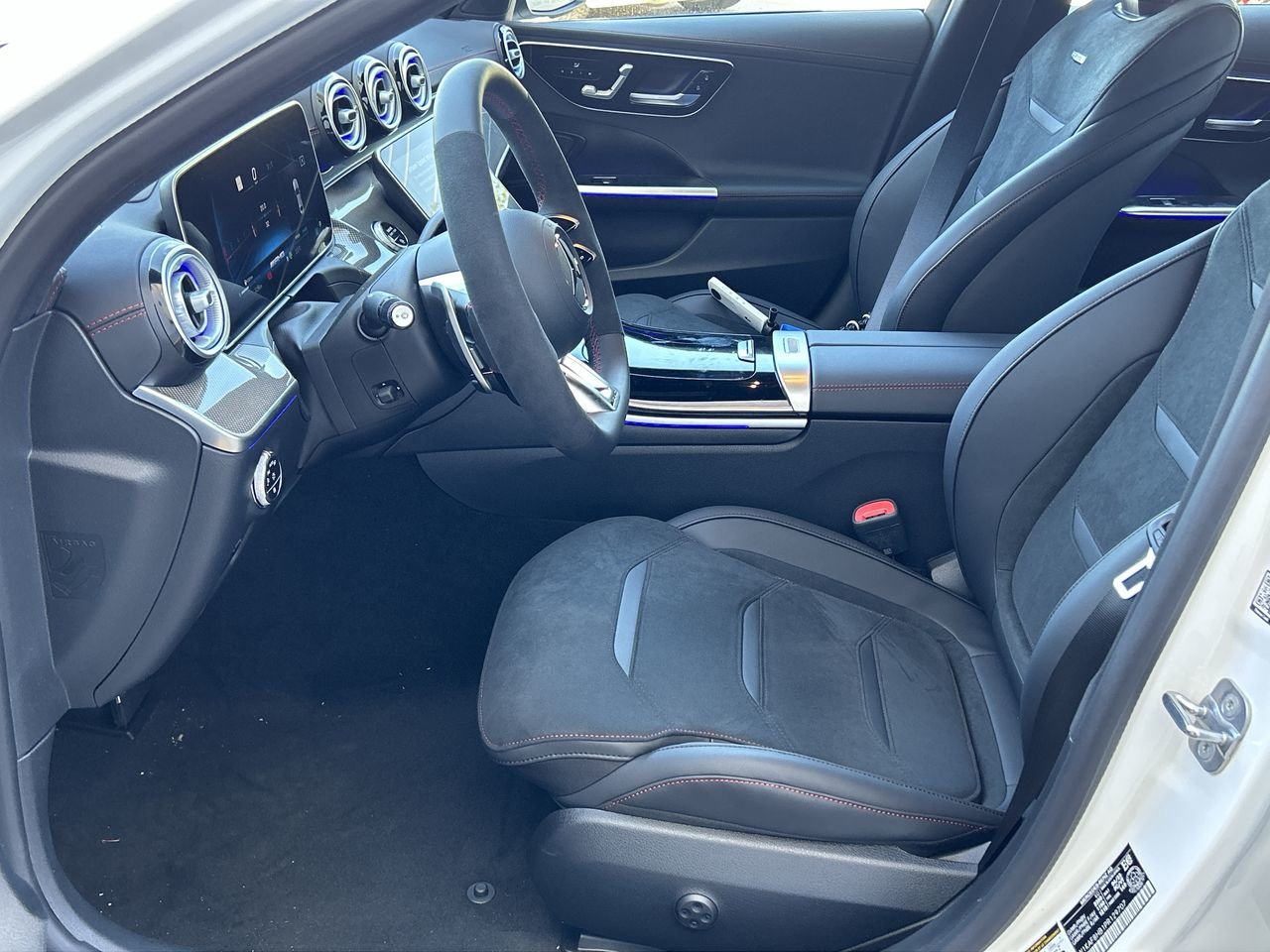 New 2023 Polar White Mercedes-Benz AMG C 43 4MATIC image 21