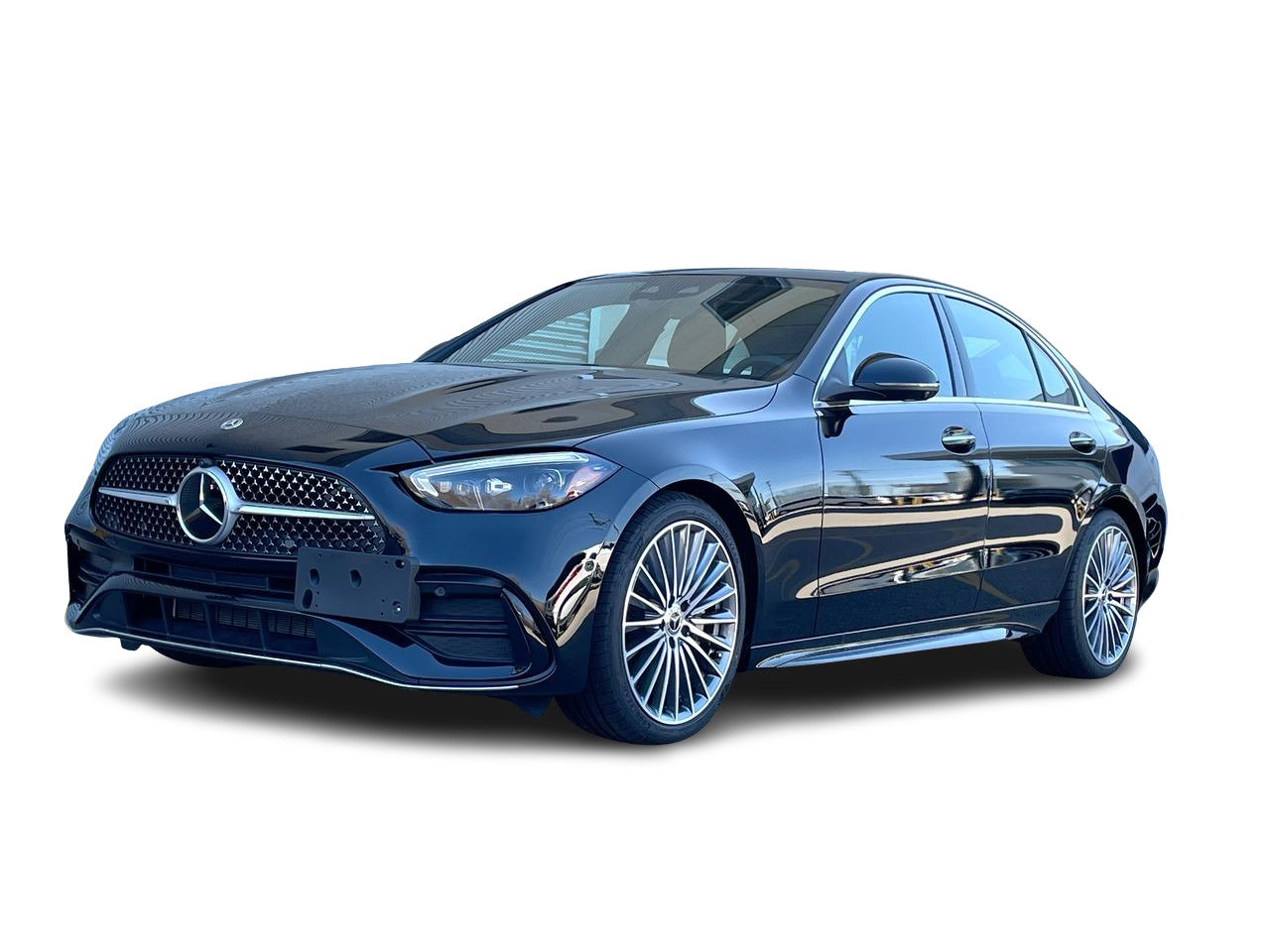 Used 2023 Obsidian Black Metallic Mercedes-Benz 4MATIC Sedan image 2