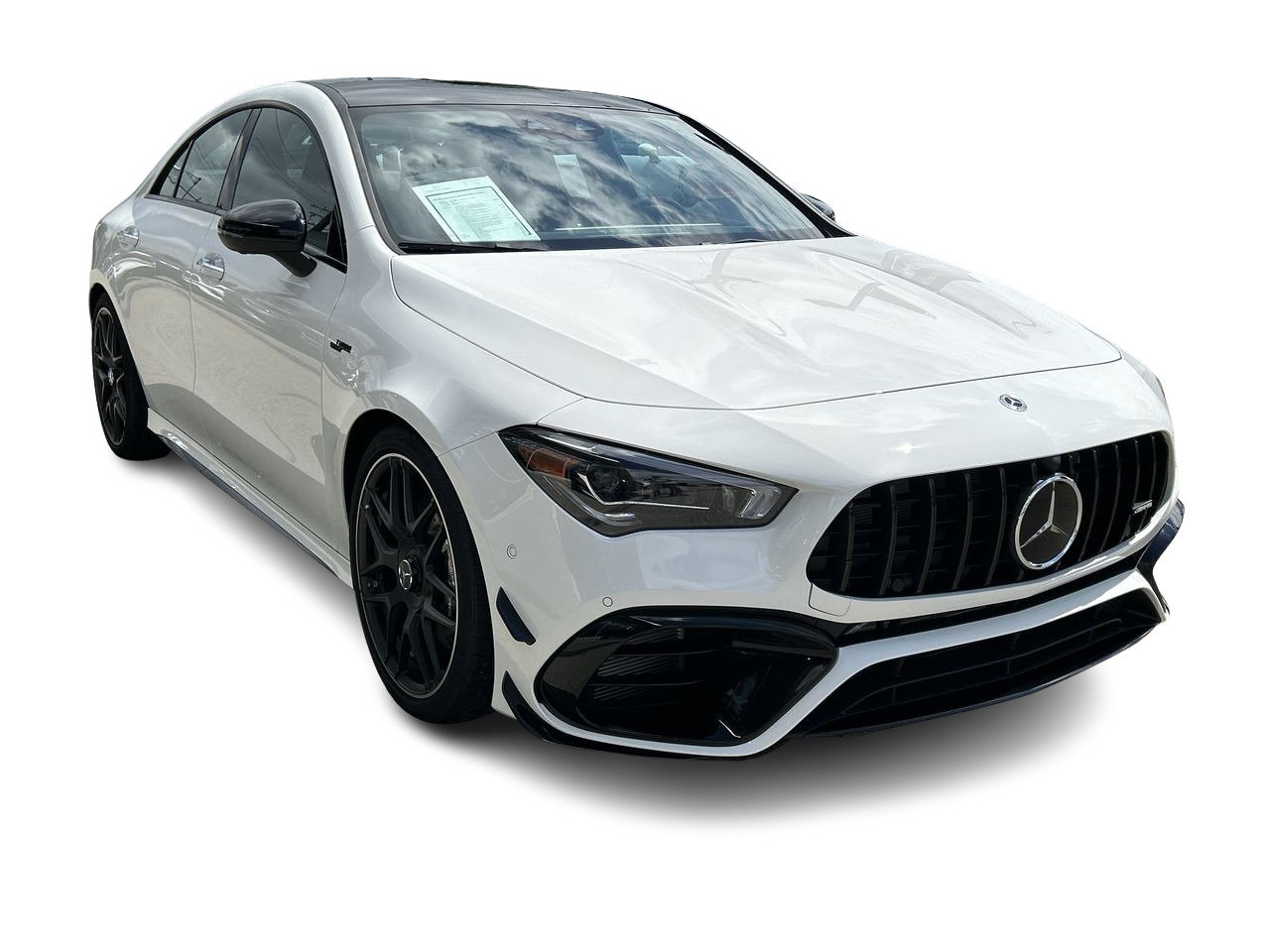 New 2023 Polar White Mercedes-Benz CLA 45 4MATIC image 2