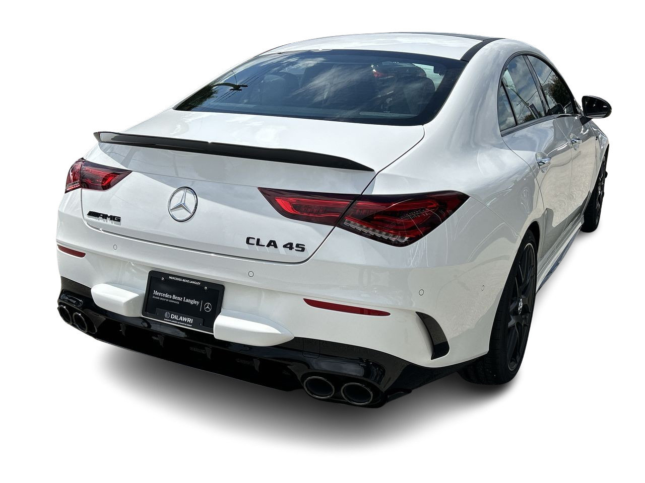 New 2023 Polar White Mercedes-Benz CLA 45 4MATIC image 12