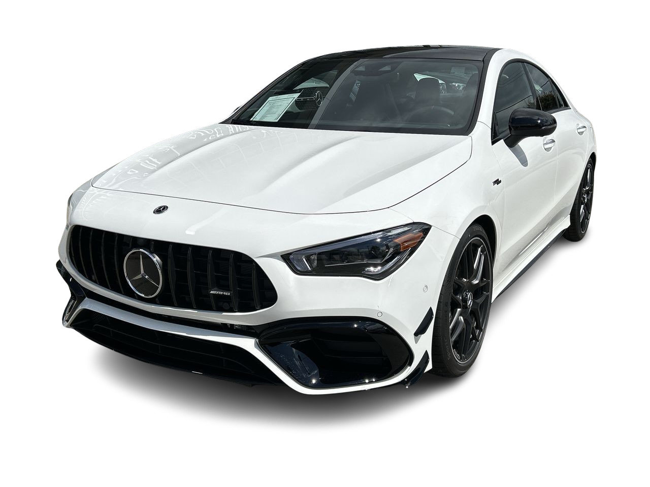 New 2023 Polar White Mercedes-Benz CLA 45 4MATIC image 4