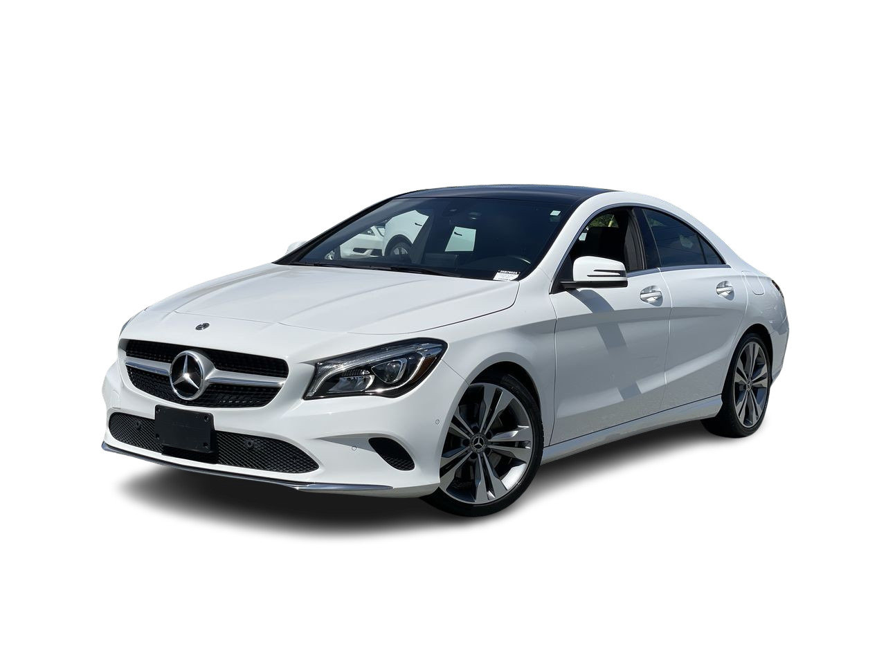 Polar White 2019 Mercedes-Benz CLA Coupe Front-Wheel Drive Automatic