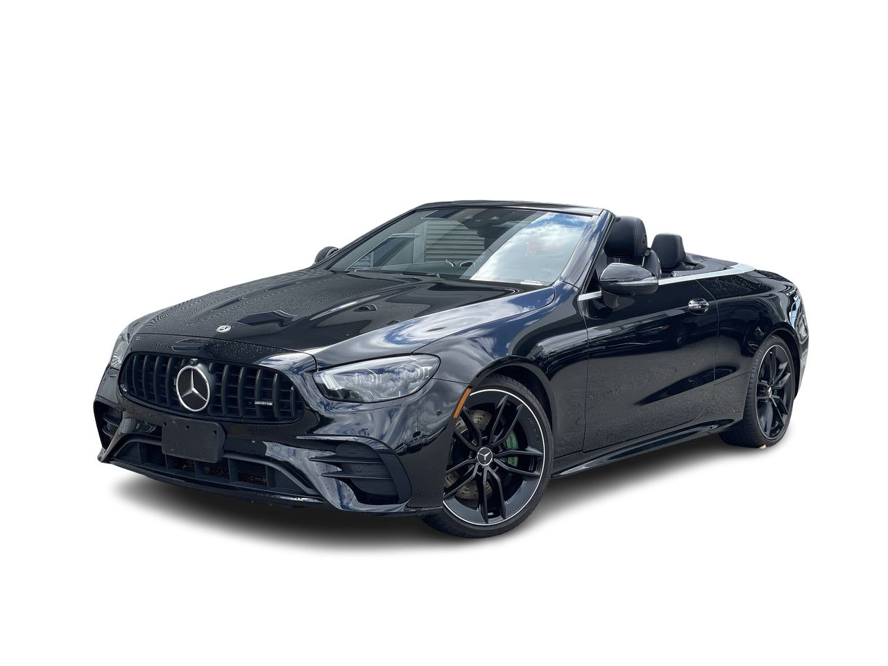 Obsidian Black Met 2022 Mercedes-Benz E-Class Convertible All-Wheel Drive Automatic