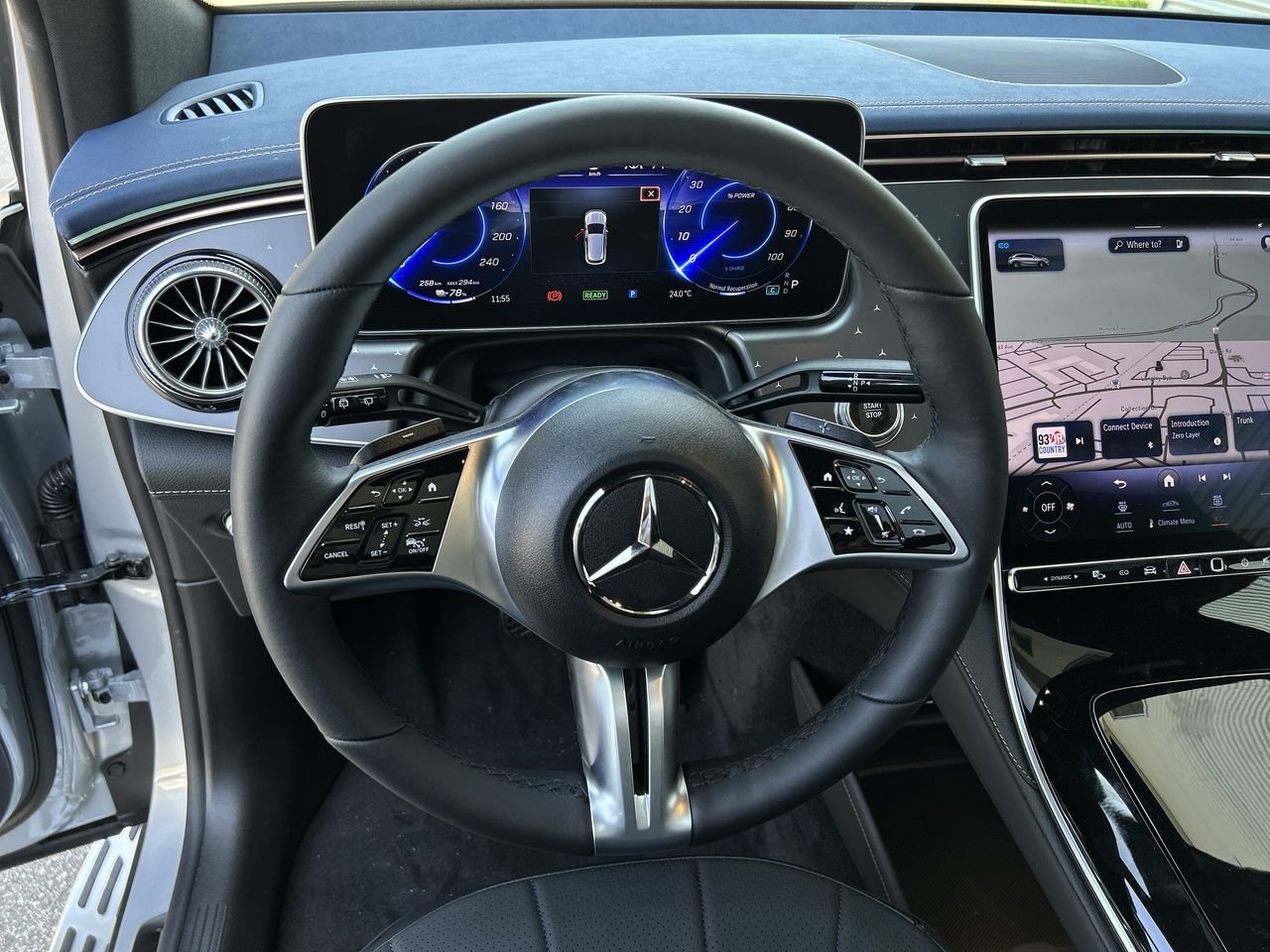 New 2023 High Tech Silver Metallic Mercedes-Benz EQE 350 4MATIC image 22