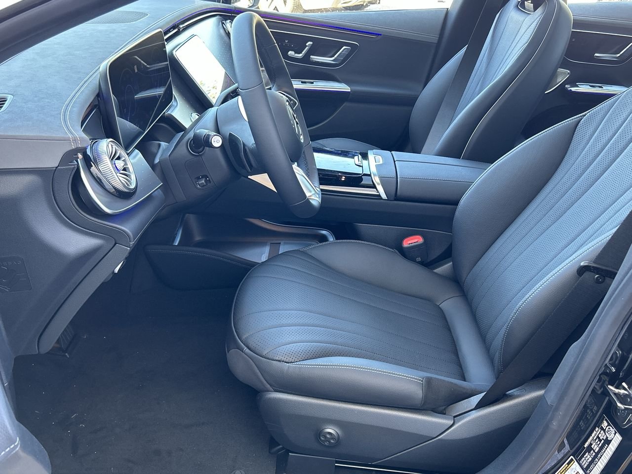 New 2023 Obsidian Black Metallic Mercedes-Benz EQE 350 V4 image 20