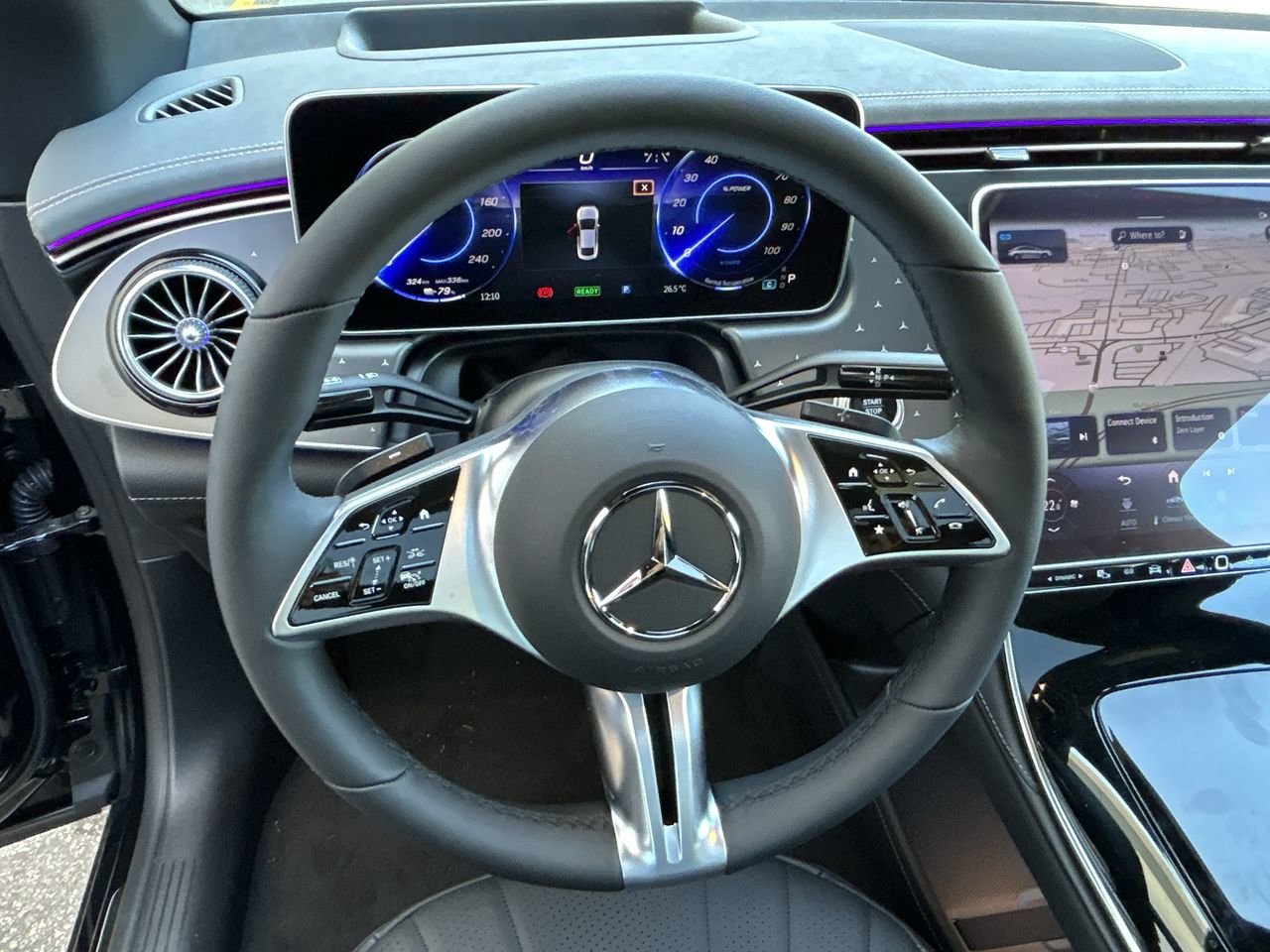 New 2023 Obsidian Black Metallic Mercedes-Benz EQE 350 V4 image 23