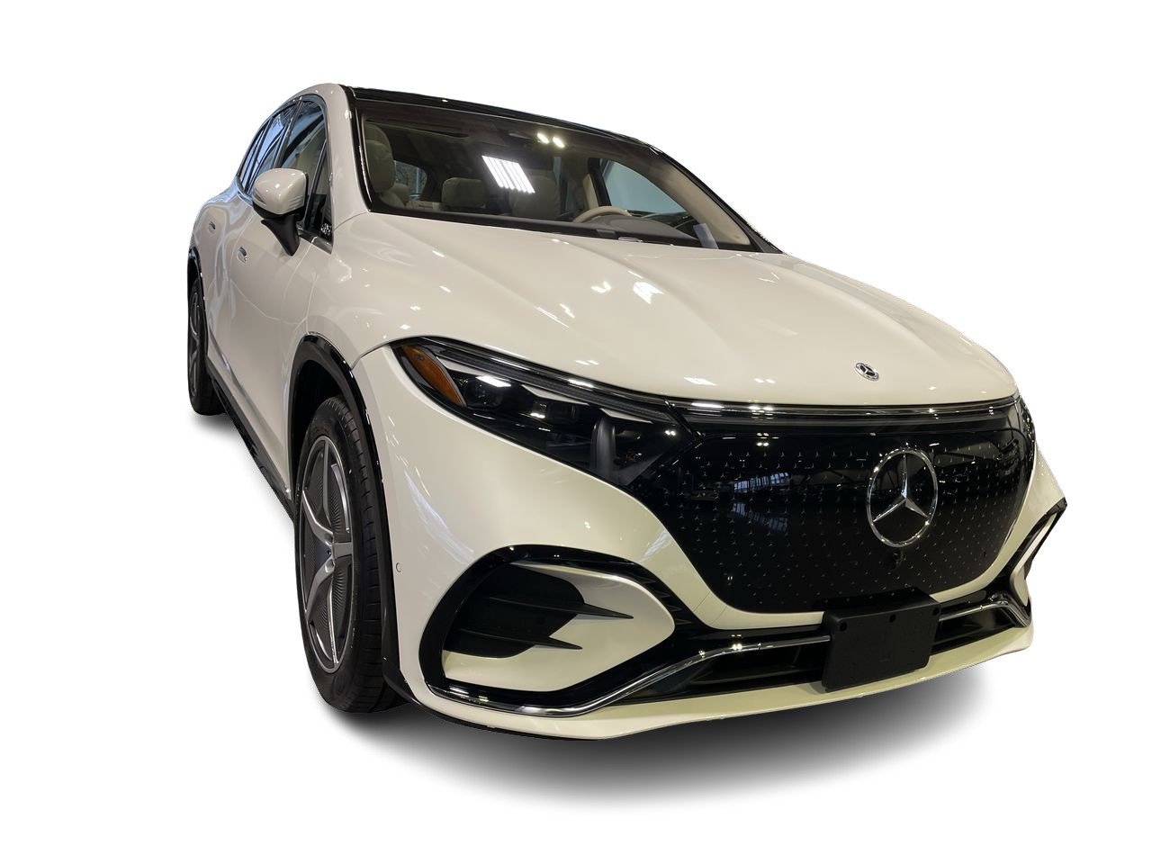 New 2023 MANUFAKTUR Diamond White Metallic Mercedes-Benz EQS 580 V4 image 17