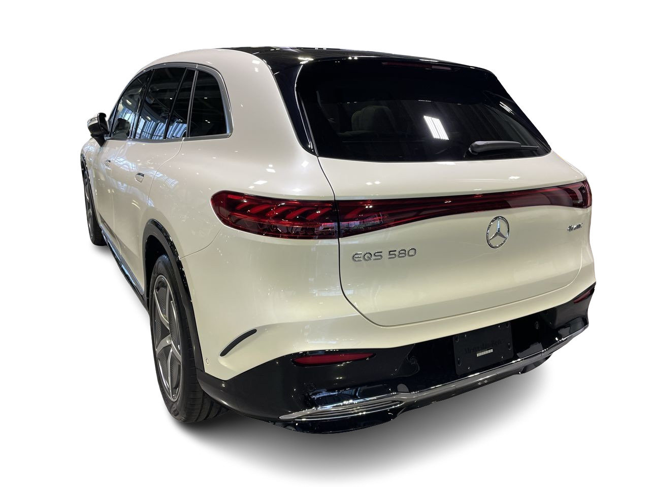 New 2023 MANUFAKTUR Diamond White Metallic Mercedes-Benz EQS 580 V4 image 10