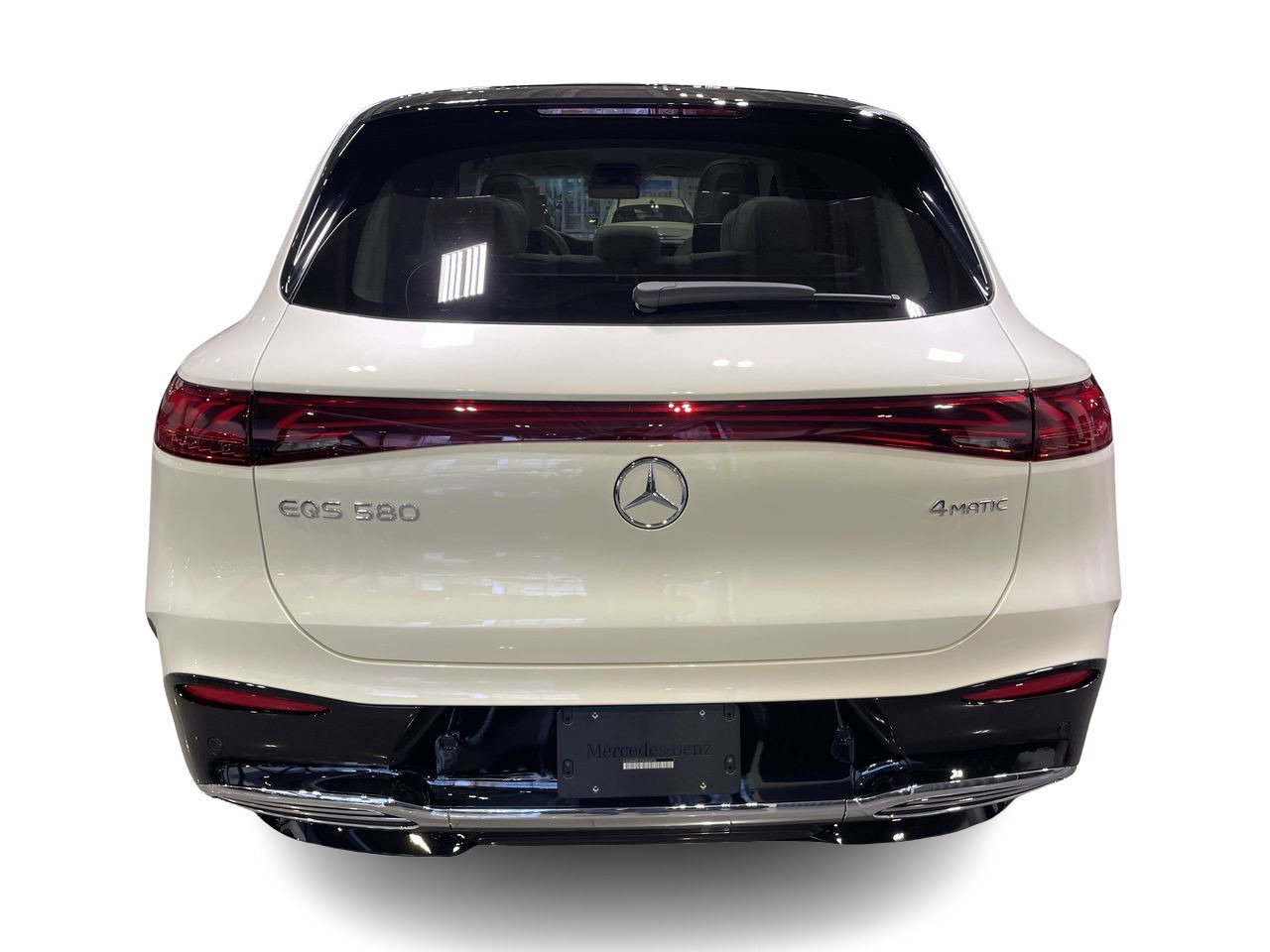 New 2023 MANUFAKTUR Diamond White Metallic Mercedes-Benz EQS 580 V4 image 11