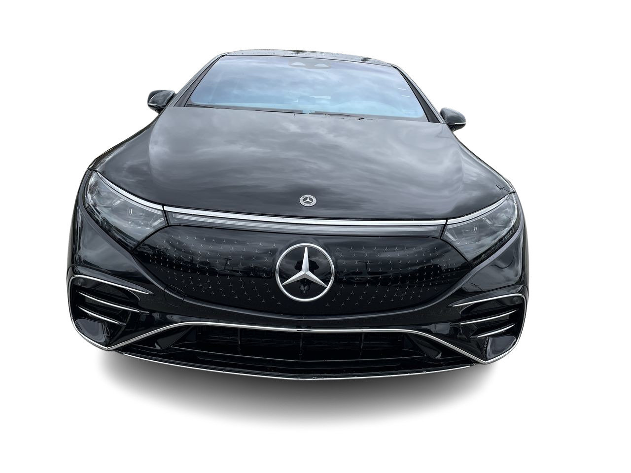New 2023 Obsidian Black Metallic Mercedes-Benz EQS 580 V4 image 3