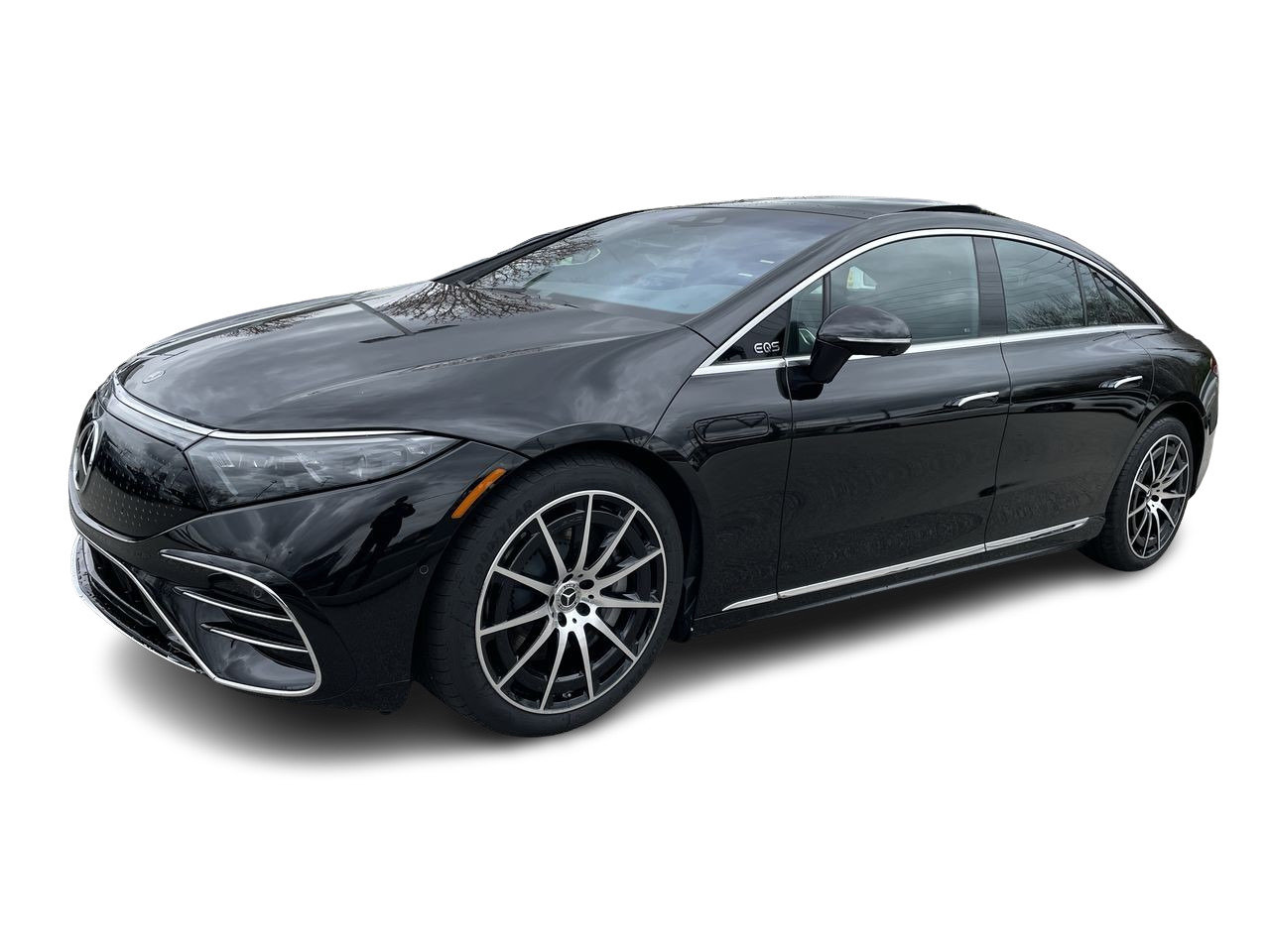 New 2023 Obsidian Black Metallic Mercedes-Benz EQS 580 V4 image 5