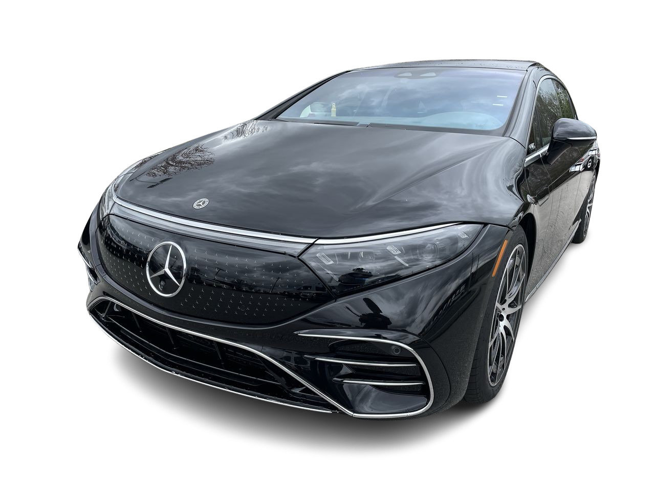 New 2023 Obsidian Black Metallic Mercedes-Benz EQS 580 V4 image 4
