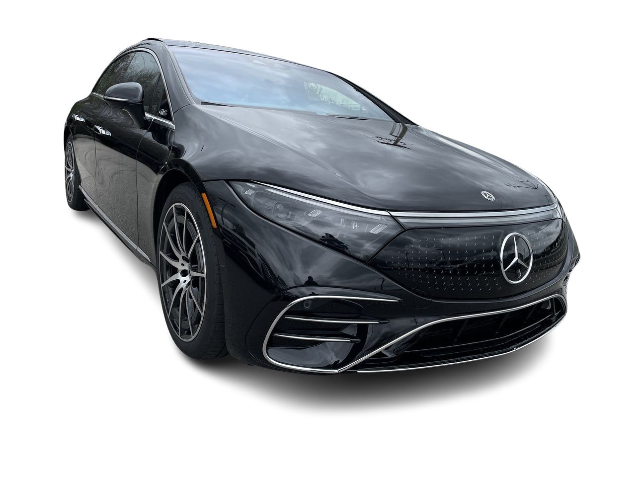 New 2023 Obsidian Black Metallic Mercedes-Benz EQS 580 V4 image 2