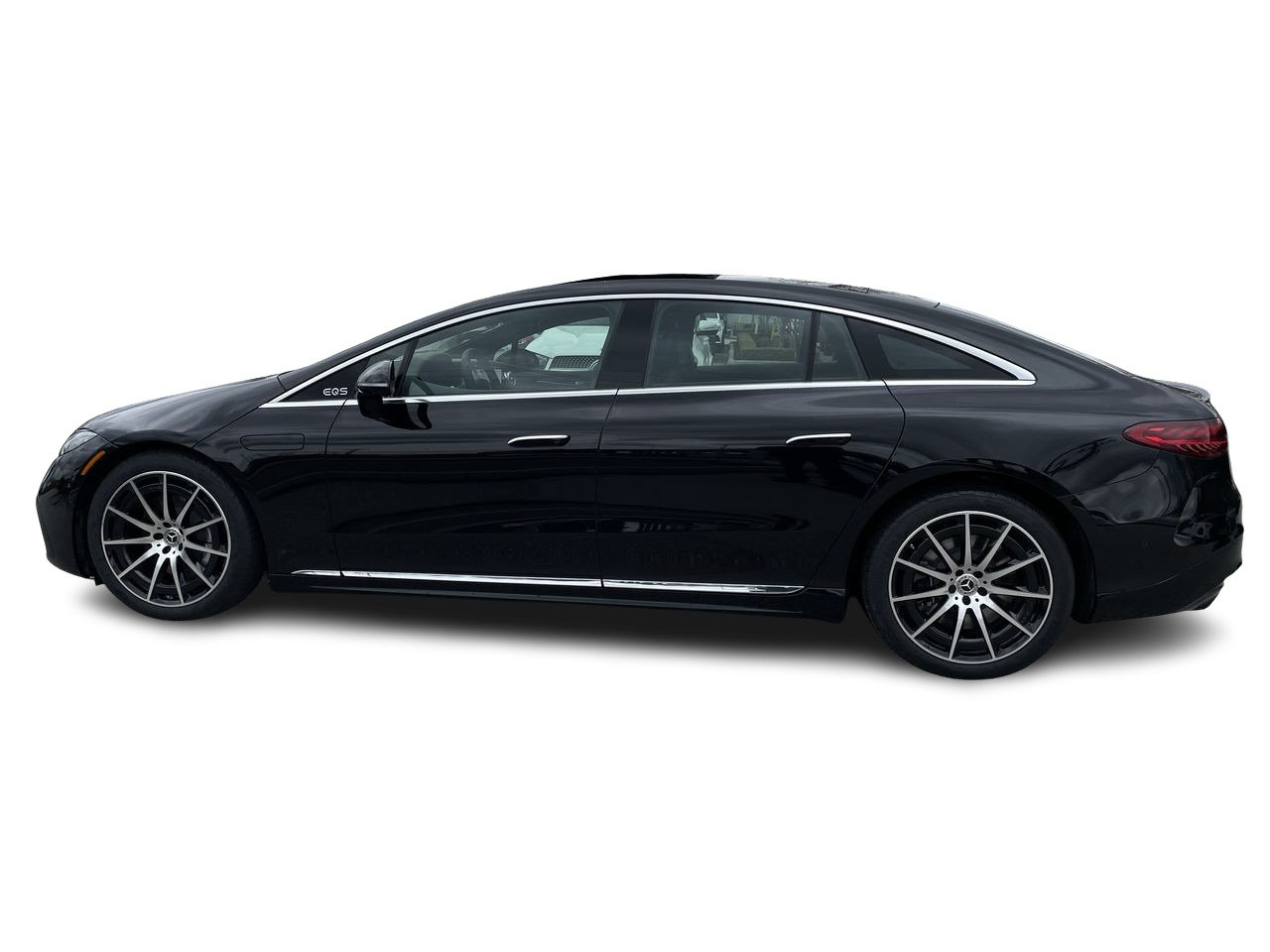 New 2023 Obsidian Black Metallic Mercedes-Benz EQS 580 V4 image 8