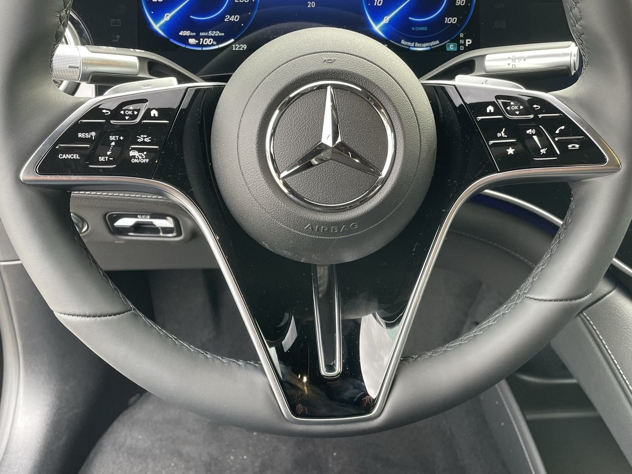 New 2023 Obsidian Black Metallic Mercedes-Benz EQS 580 V4 image 22