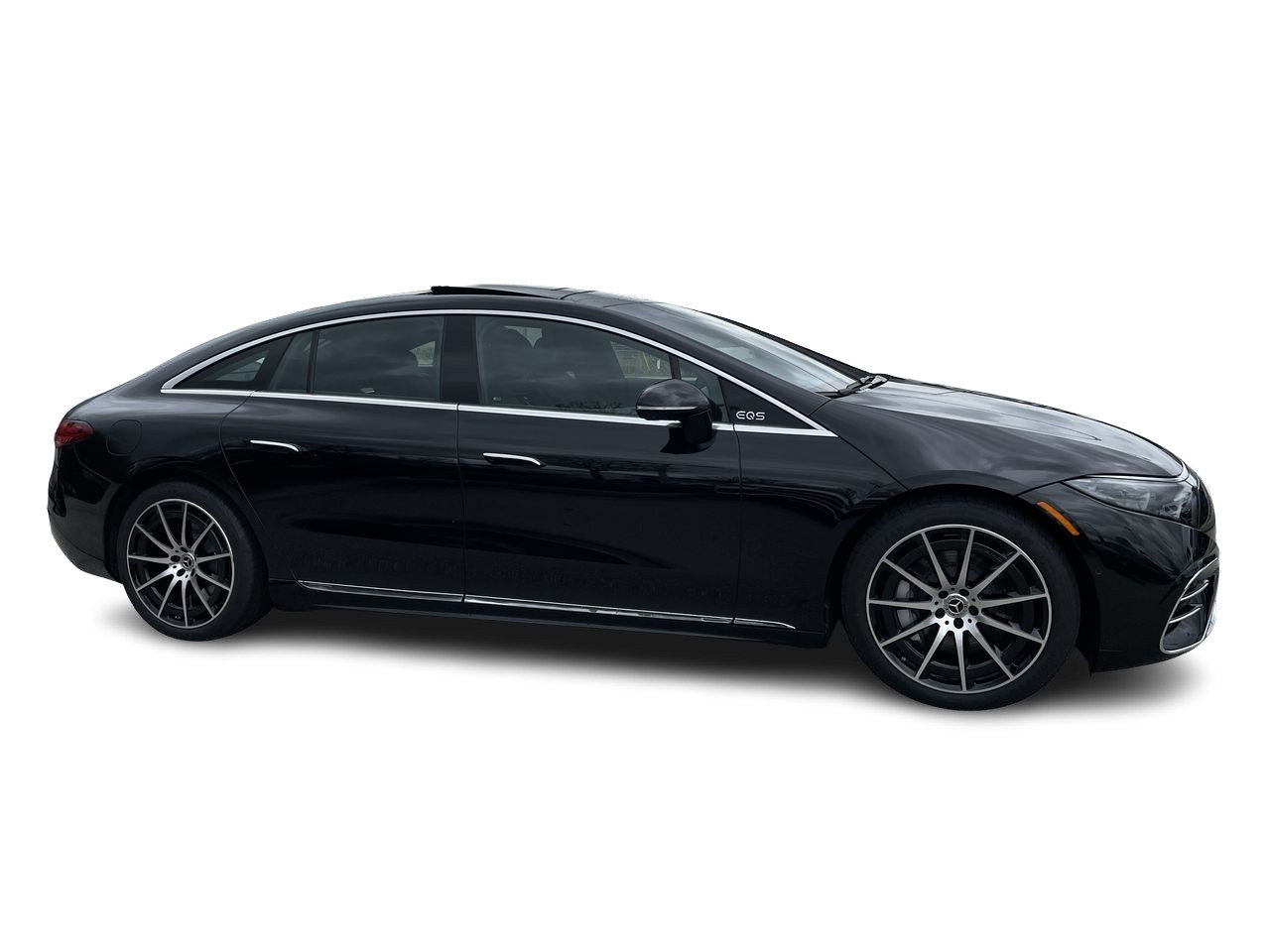 New 2023 Obsidian Black Metallic Mercedes-Benz EQS 580 V4 image 16