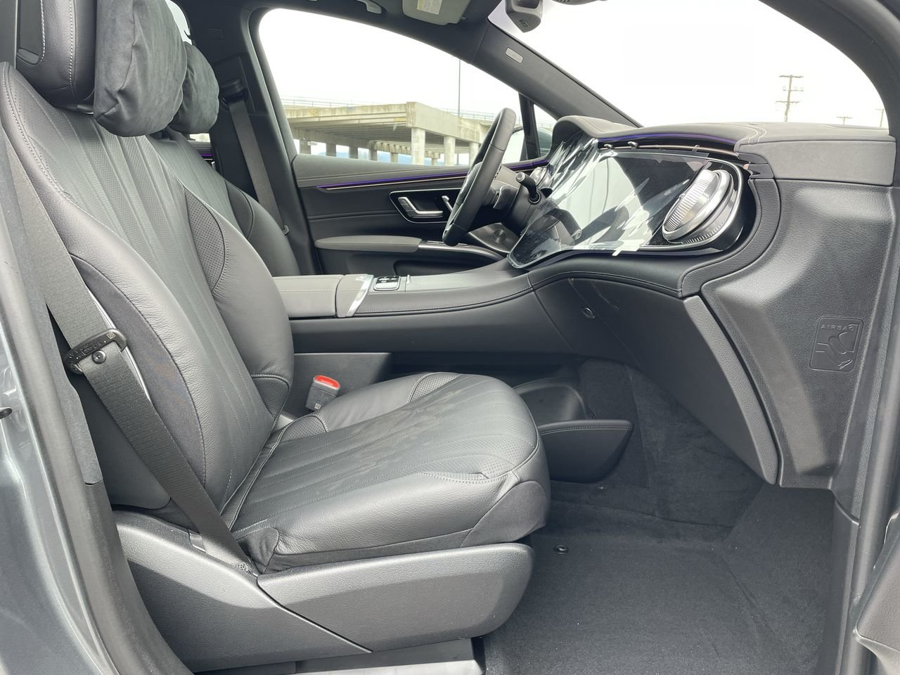New 2023 Selenite Grey Metallic Mercedes-Benz EQS 450 4MATIC image 33