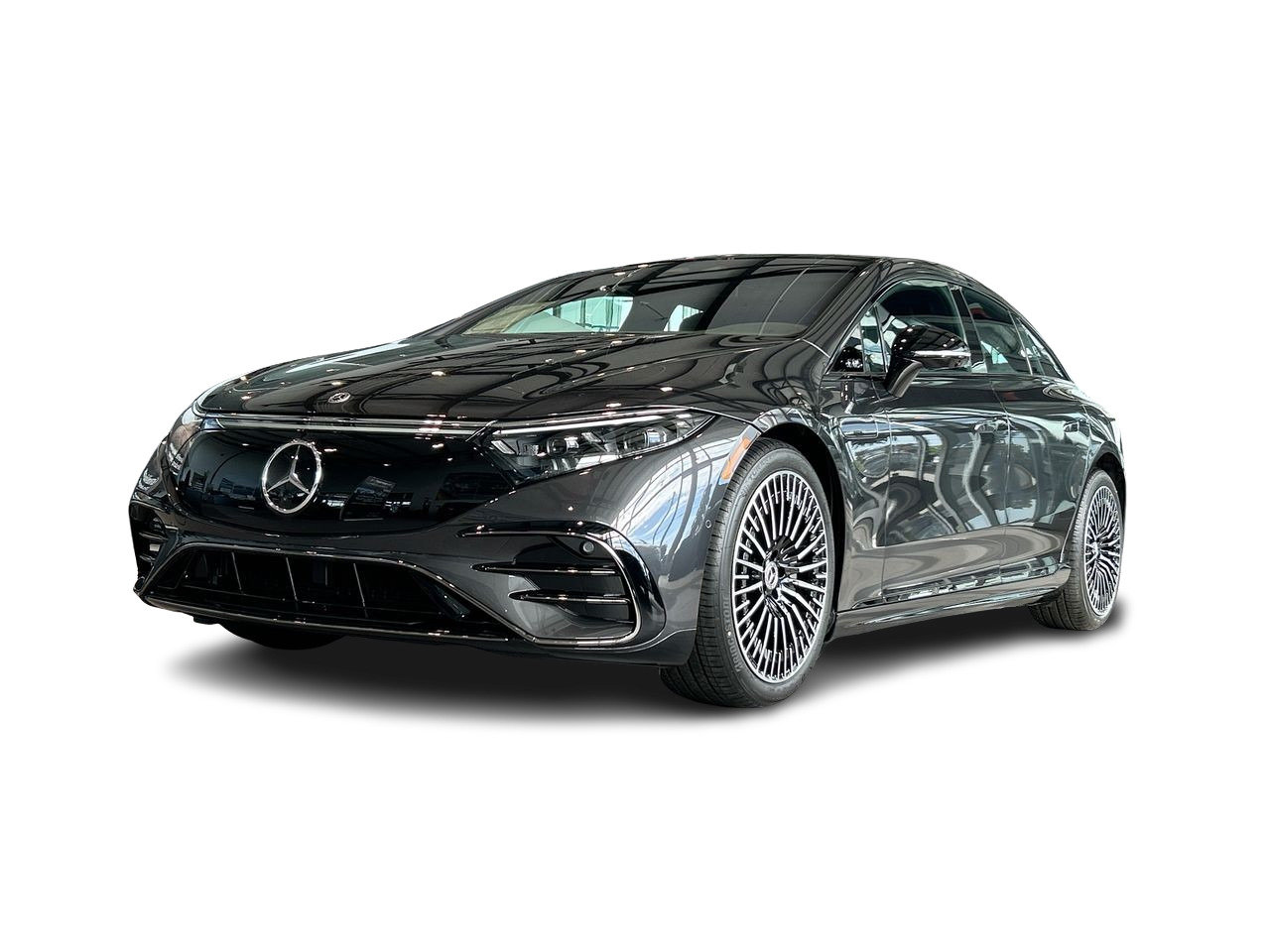 New 2023 Graphite Grey Metallic Mercedes-Benz EQS 580 V4 image 2
