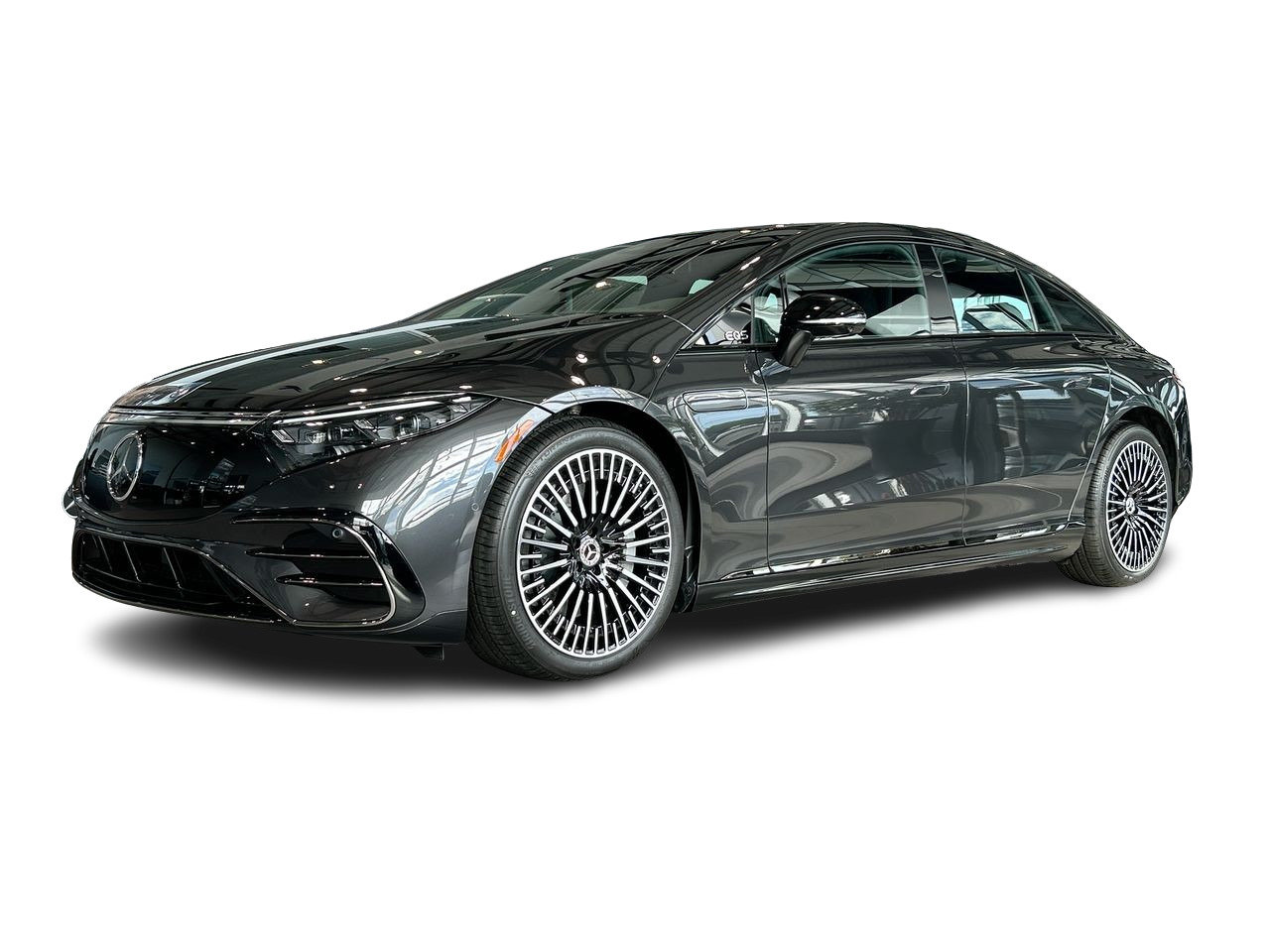 New 2023 Graphite Grey Metallic Mercedes-Benz EQS 580 V4 image 3