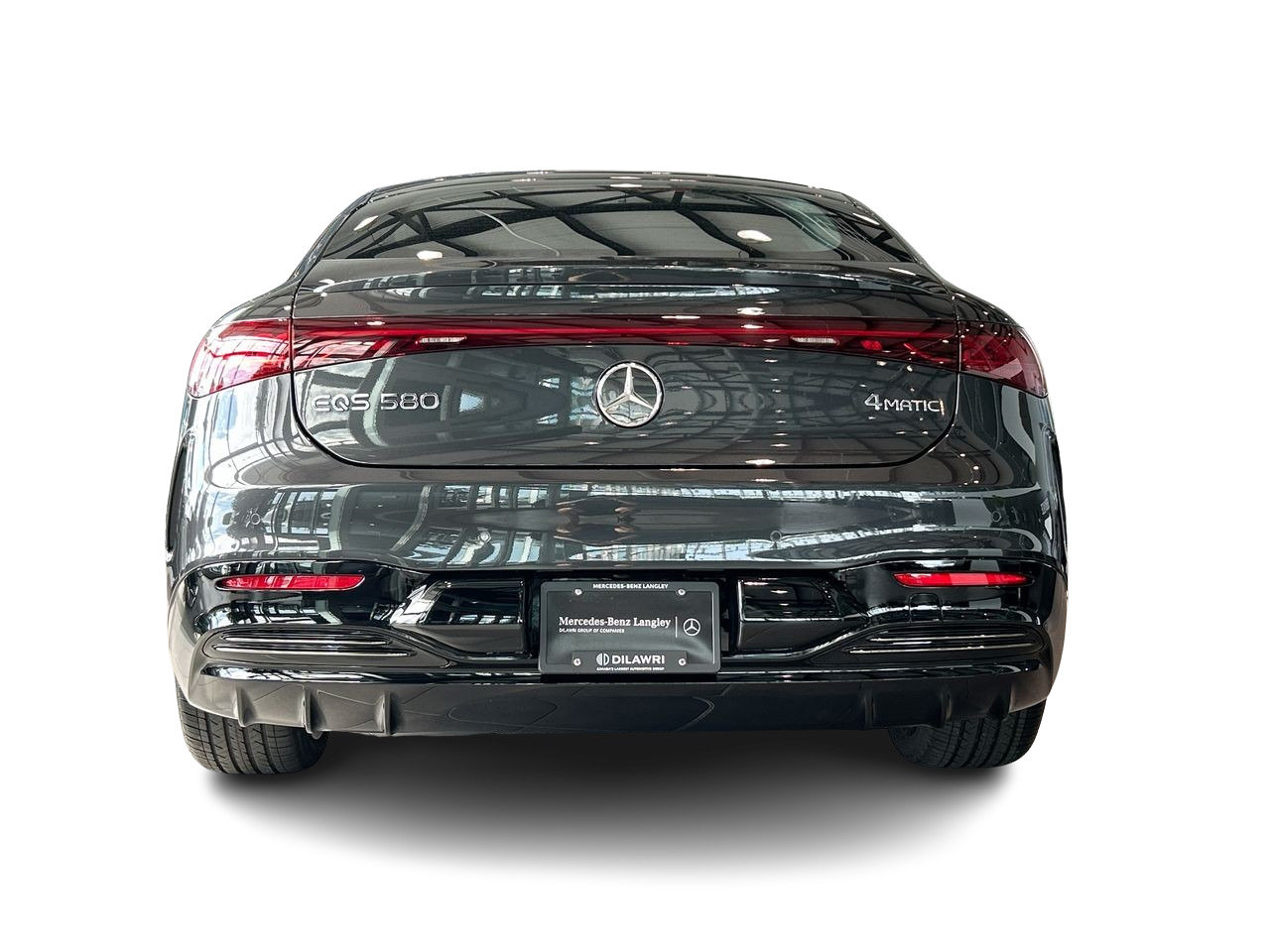 New 2023 Graphite Grey Metallic Mercedes-Benz EQS 580 V4 image 9