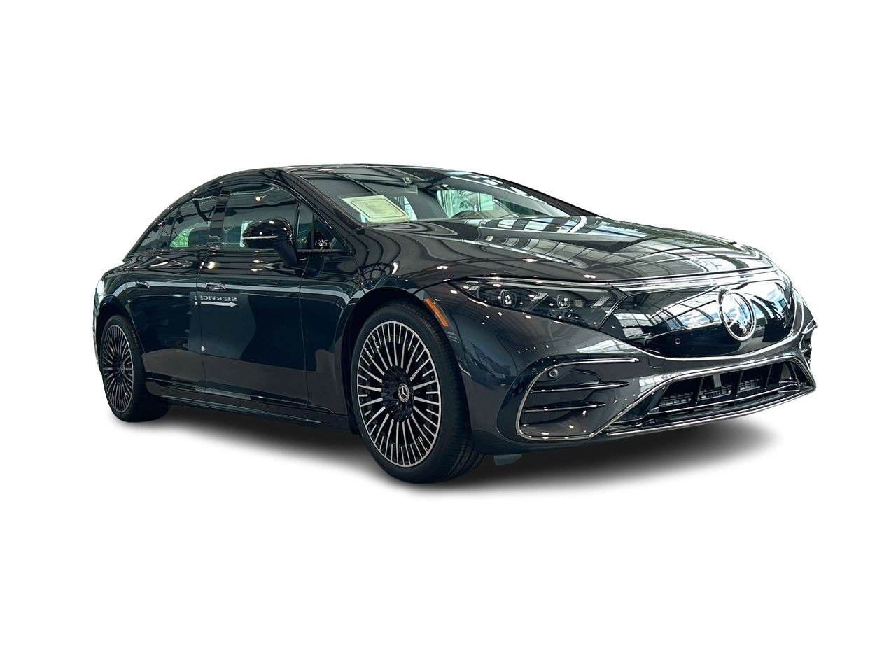 New 2023 Graphite Grey Metallic Mercedes-Benz EQS 580 V4 image 15