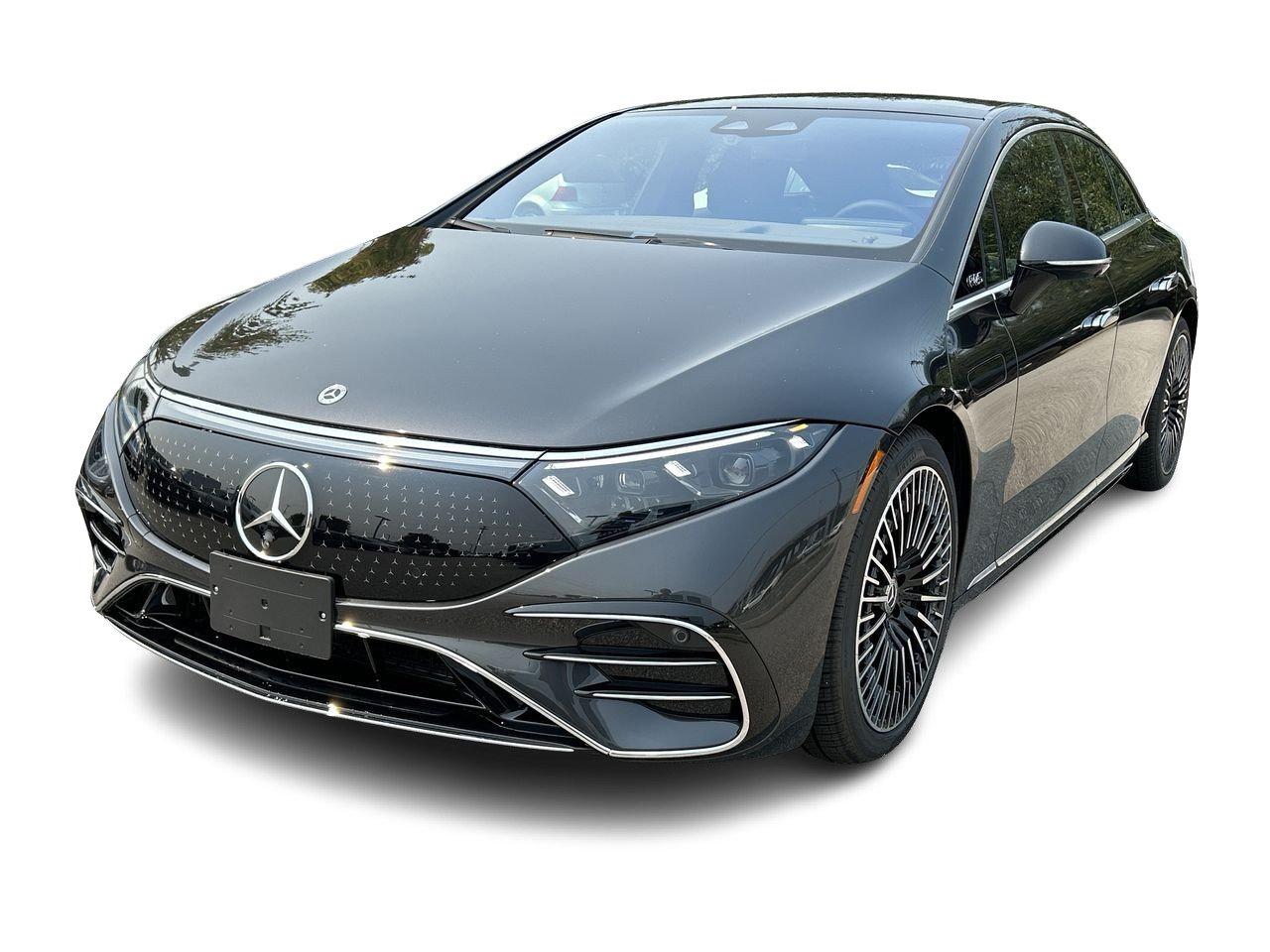New 2023 Graphite Grey Metallic Mercedes-Benz EQS 450 V4 image 4