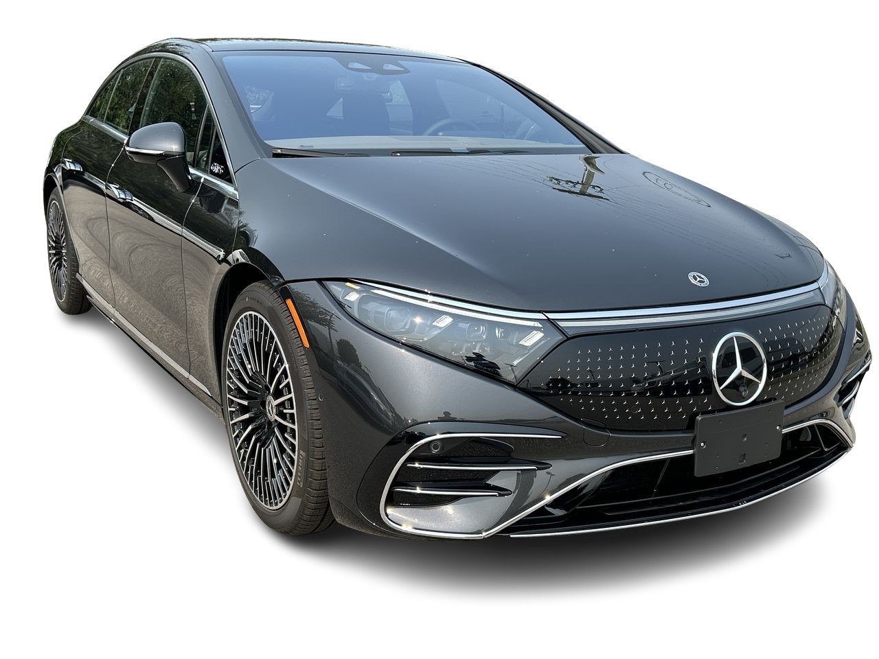 New 2023 Graphite Grey Metallic Mercedes-Benz EQS 450 V4 image 17