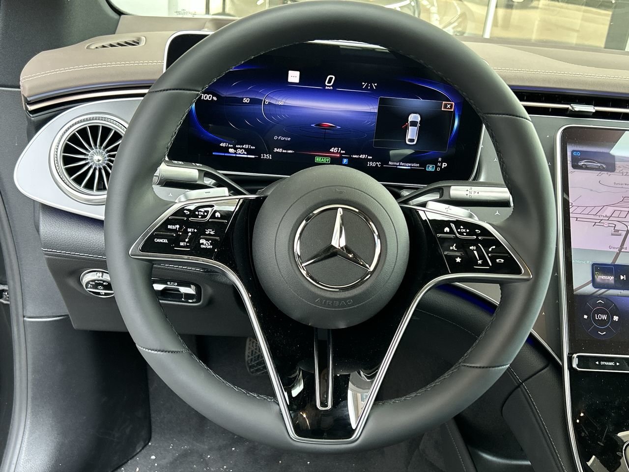 New 2023 Graphite Grey Metallic Mercedes-Benz EQS 450 V4 image 22