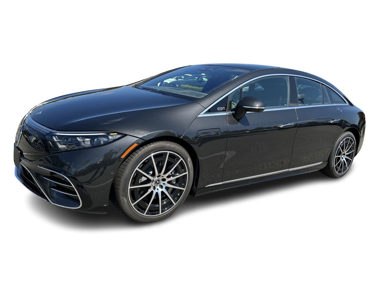 New 2023 Graphite Grey Metallic Mercedes-Benz EQS 450 V4 image 5
