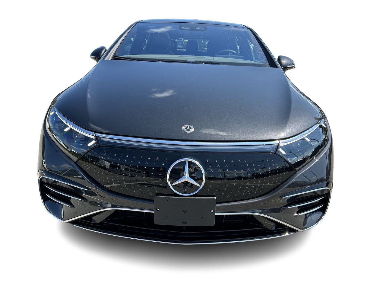 New 2023 Graphite Grey Metallic Mercedes-Benz EQS 450 V4 image 3