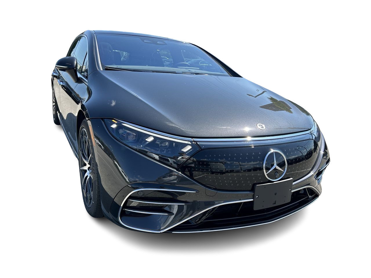 New 2023 Graphite Grey Metallic Mercedes-Benz EQS 450 V4 image 2