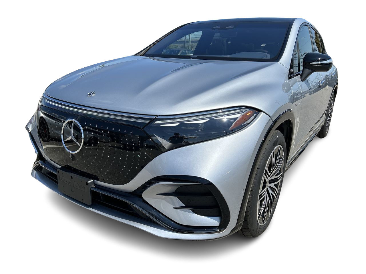 New 2023 High-Tech Silver Metallic Mercedes-Benz EQS 450 4MATIC image 4