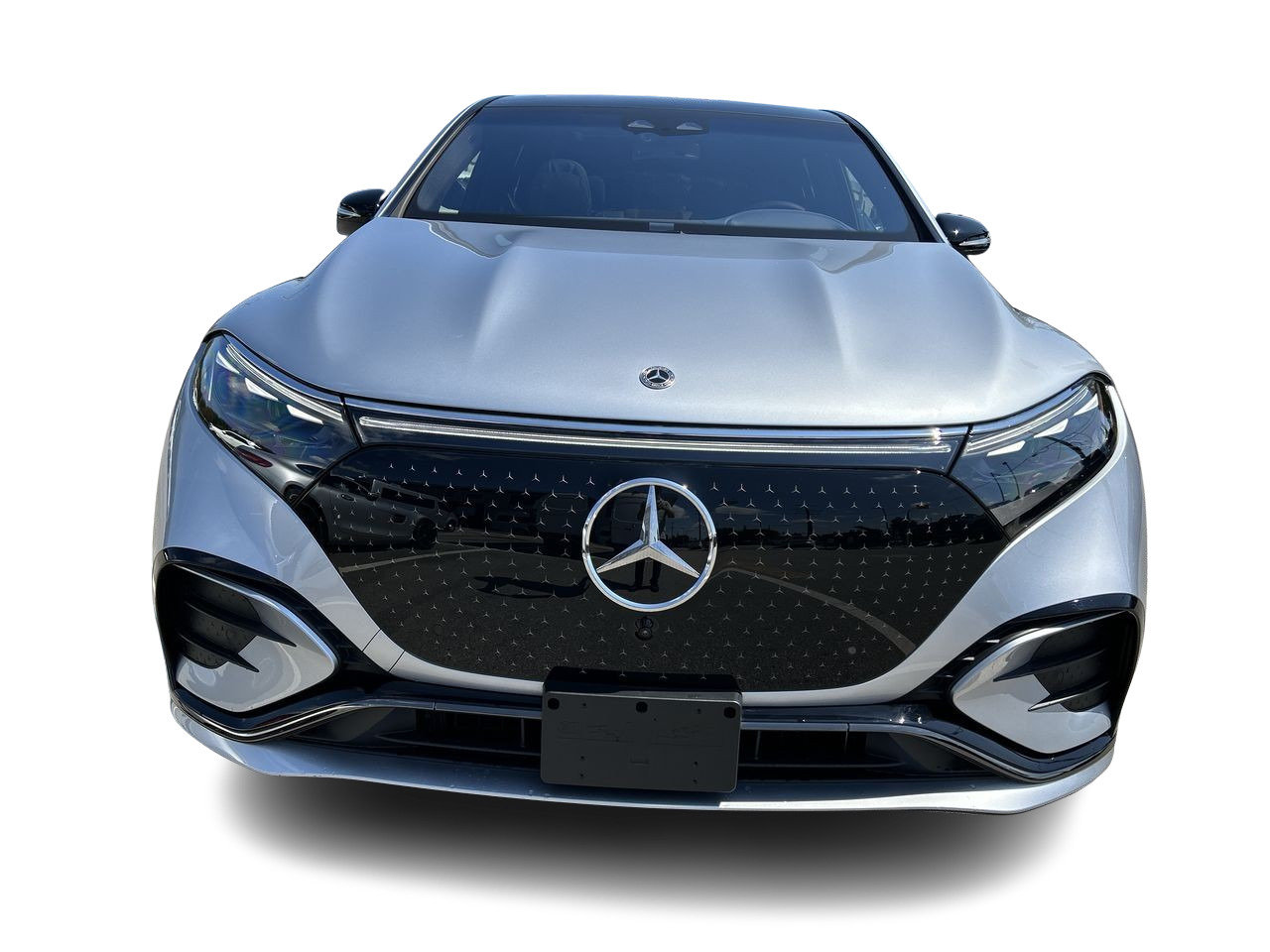 New 2023 High-Tech Silver Metallic Mercedes-Benz EQS 450 4MATIC image 3