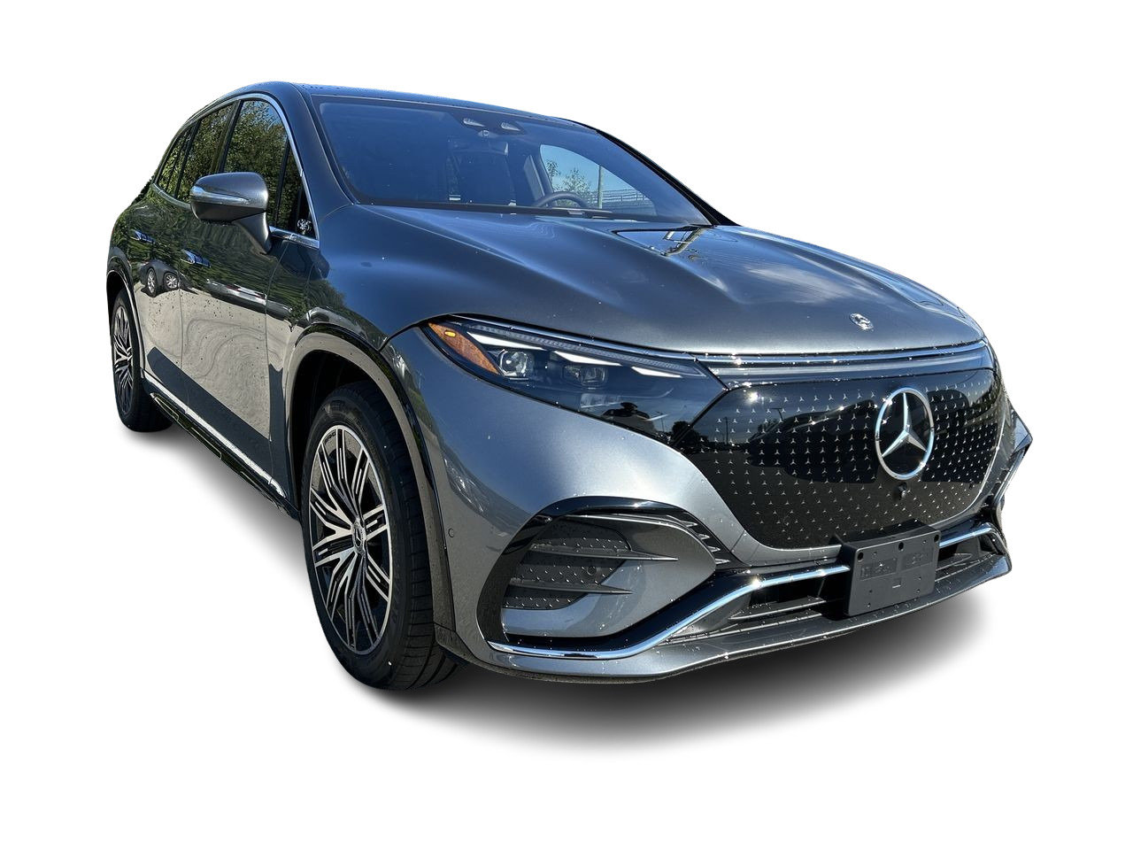 New 2023 Selenite Grey Metallic Mercedes-Benz EQS 450 4MATIC image 2