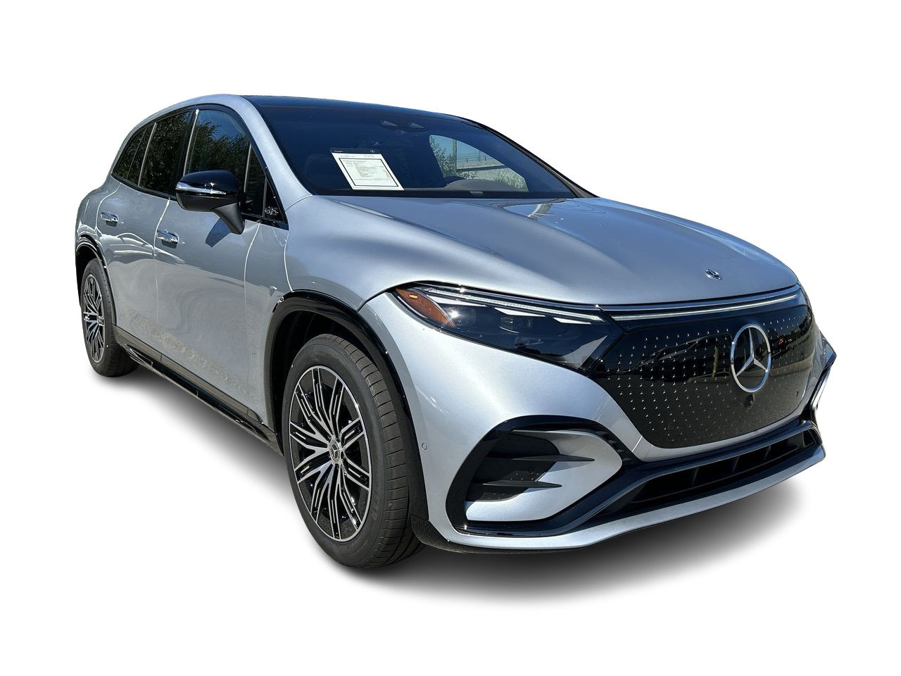 New 2023 High-Tech Silver Metallic Mercedes-Benz EQS 450 4MATIC image 2