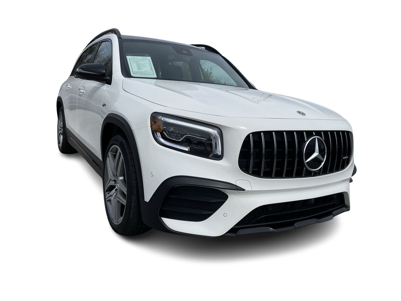 Used 2022 Polar White Mercedes-Benz 4MATIC SUV image 2
