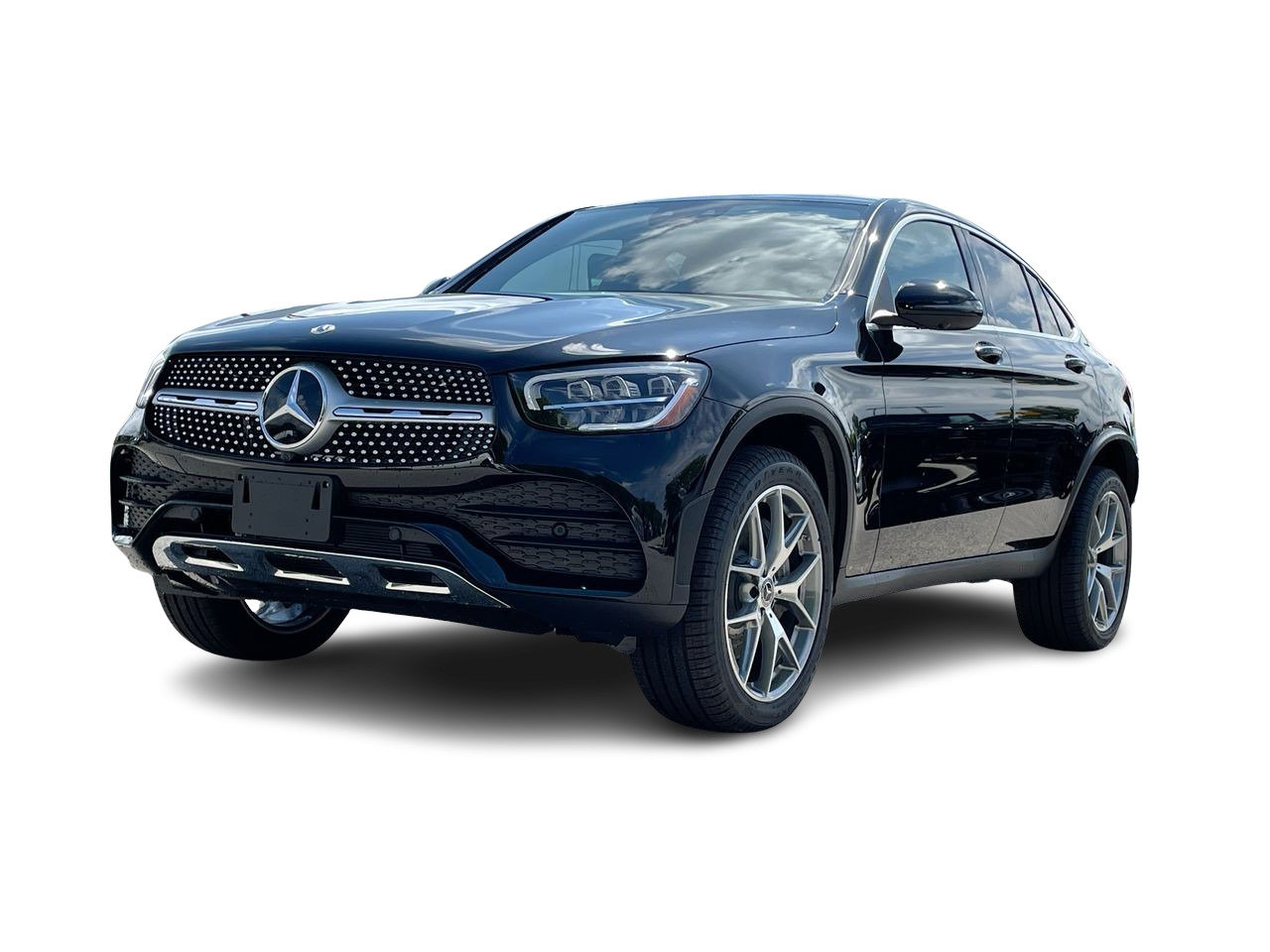 Used 2023 Obsidian Black Metallic Mercedes-Benz 4MATIC Coupe image 2