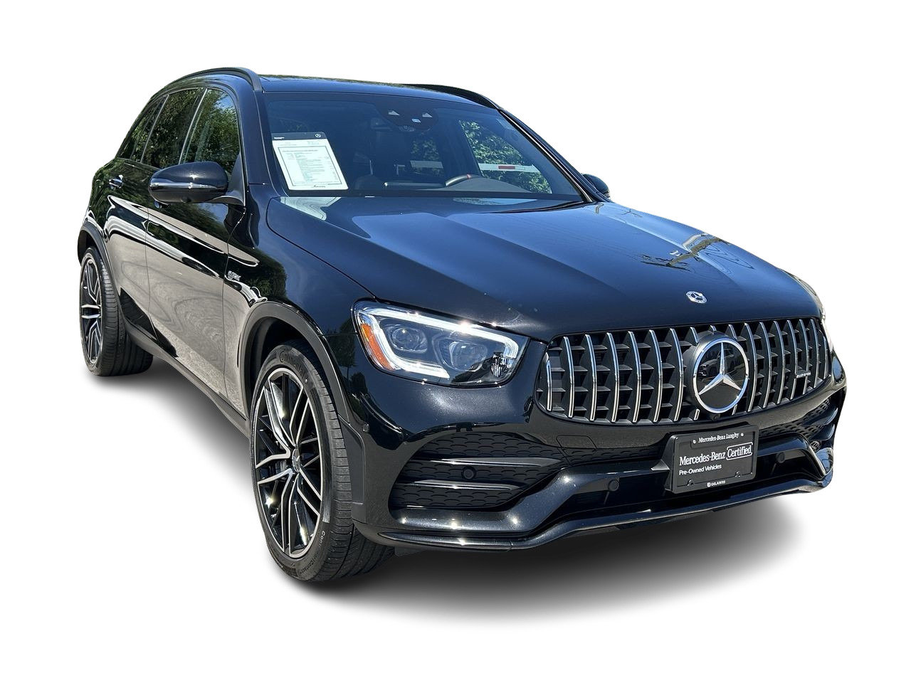 Certified Used 2022 Obsidian Black Met Mercedes-Benz 4MATIC SUV image 2