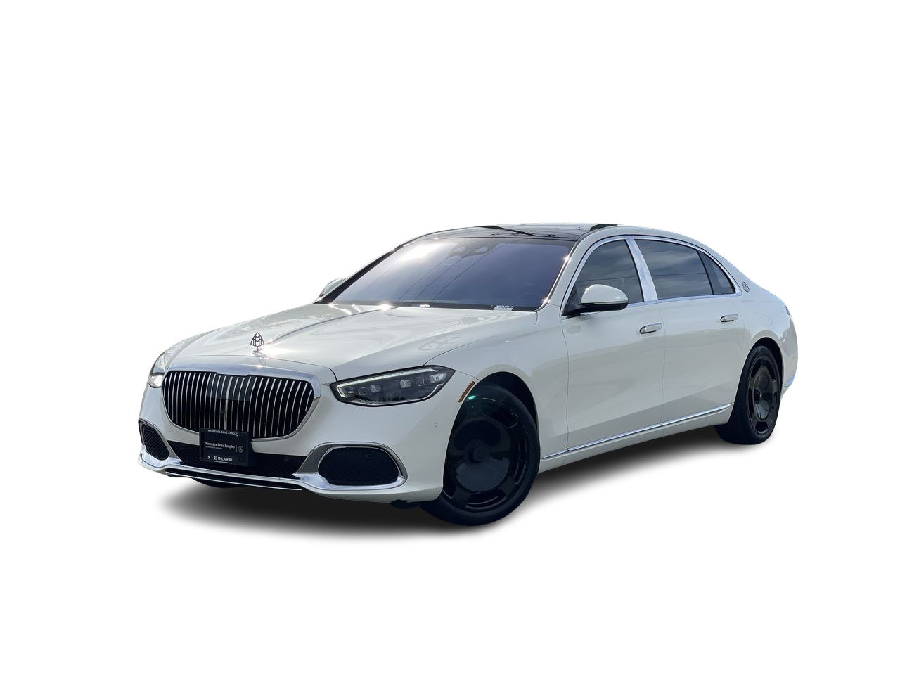 MANUFAKTUR Diamond White Met 2022 Mercedes-Benz S-Class Maybach S 580 4MATIC AWD Sedan All-Wheel Drive Automatic