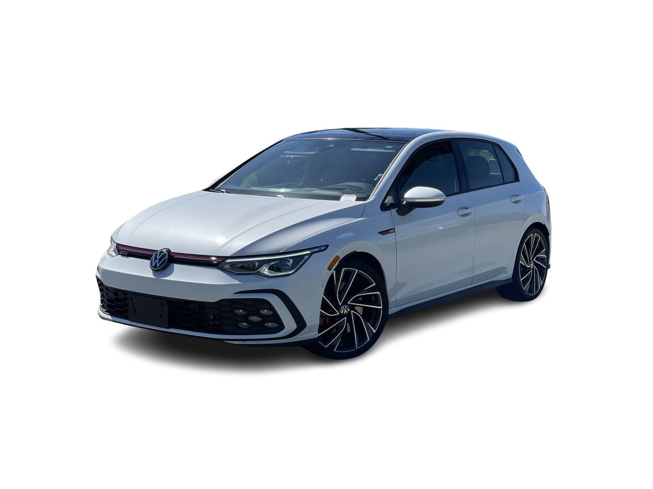 White 2024 Volkswagen Golf GTI Performance FWD Hatchback Automatic