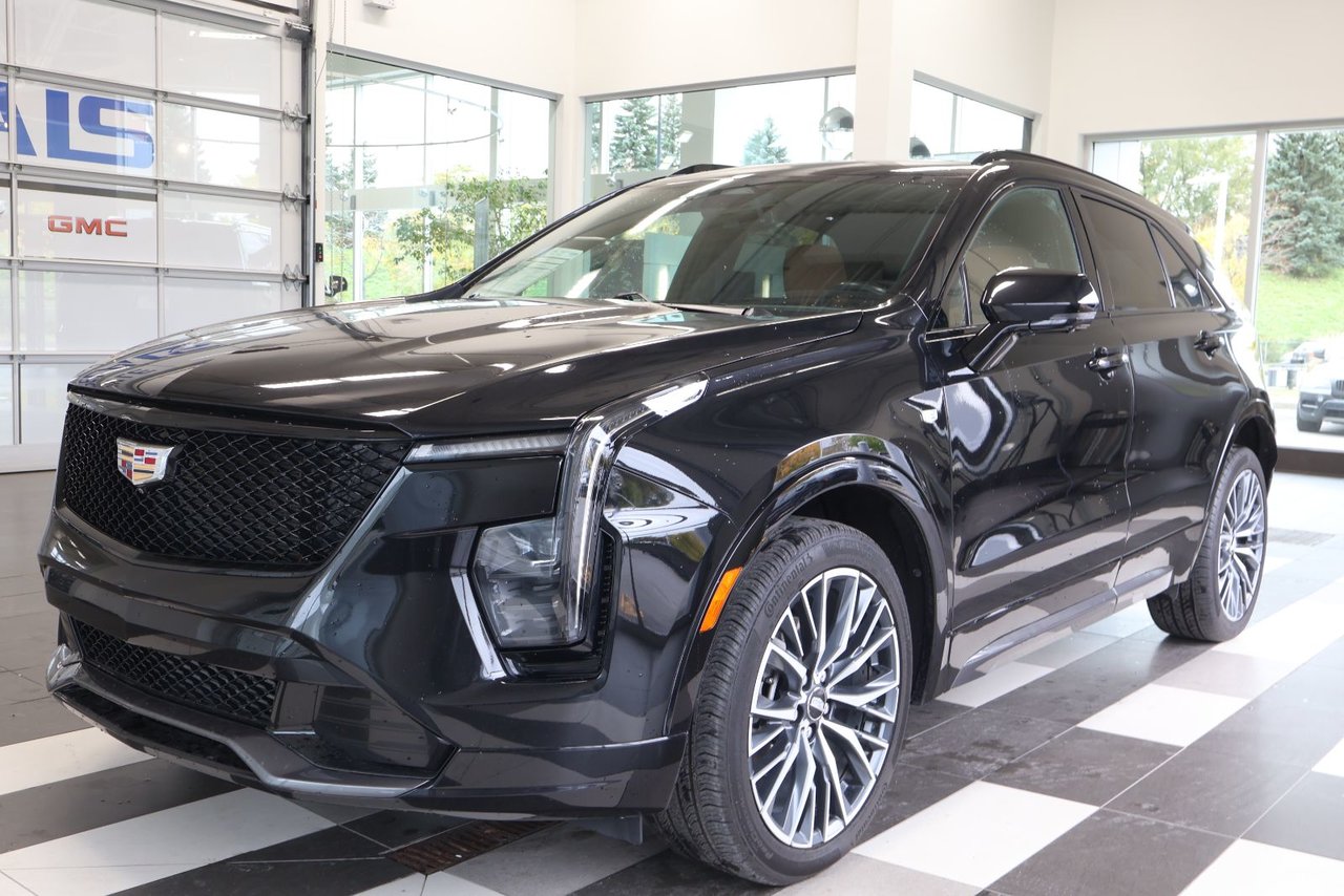 Black 2024 Cadillac XT4 SUV / Crossover Four-Wheel Drive Automatic