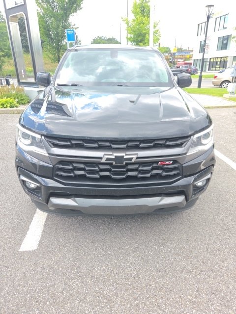 Black 2021 Chevrolet Colorado Pickup Truck Four-Wheel Drive Automatic