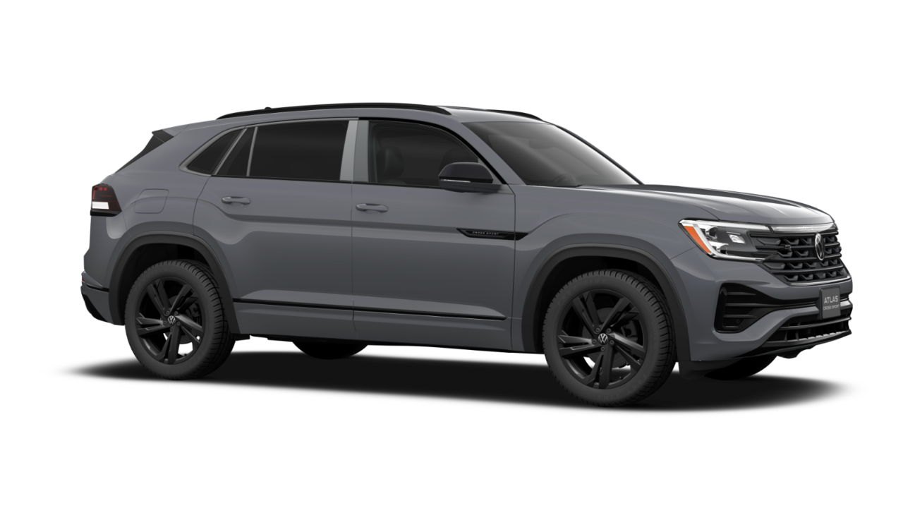 Volkswagen Atlas Cross Sport Comfortline R-Line Black Edition 2025 Cross Sport 2025 : Taillé pour la route, prêt pour l’aventure
