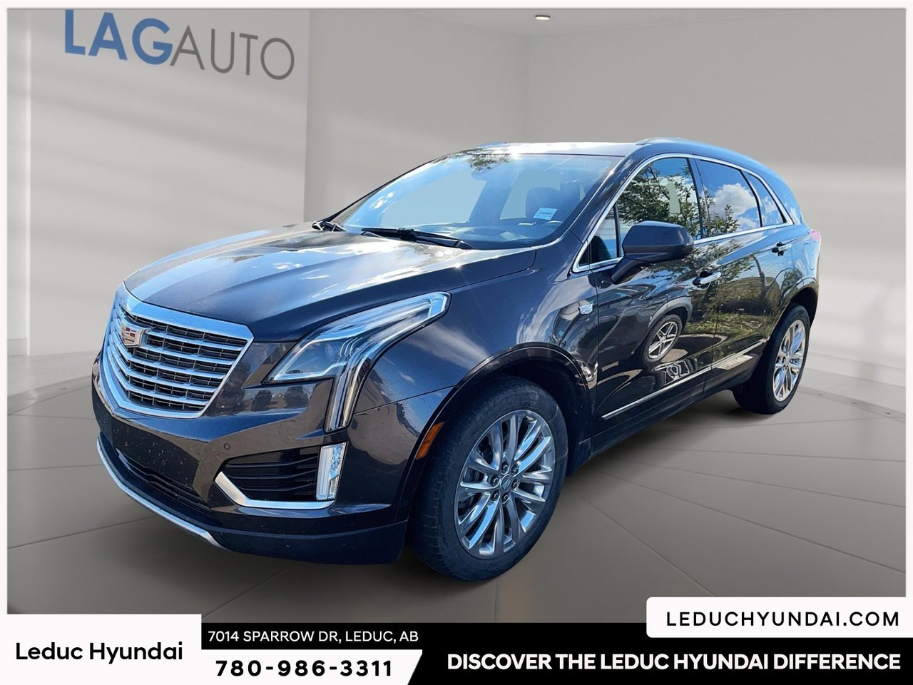 Dark Granite 2017 Cadillac XT5 SUV / Crossover Four-Wheel Drive Automatic