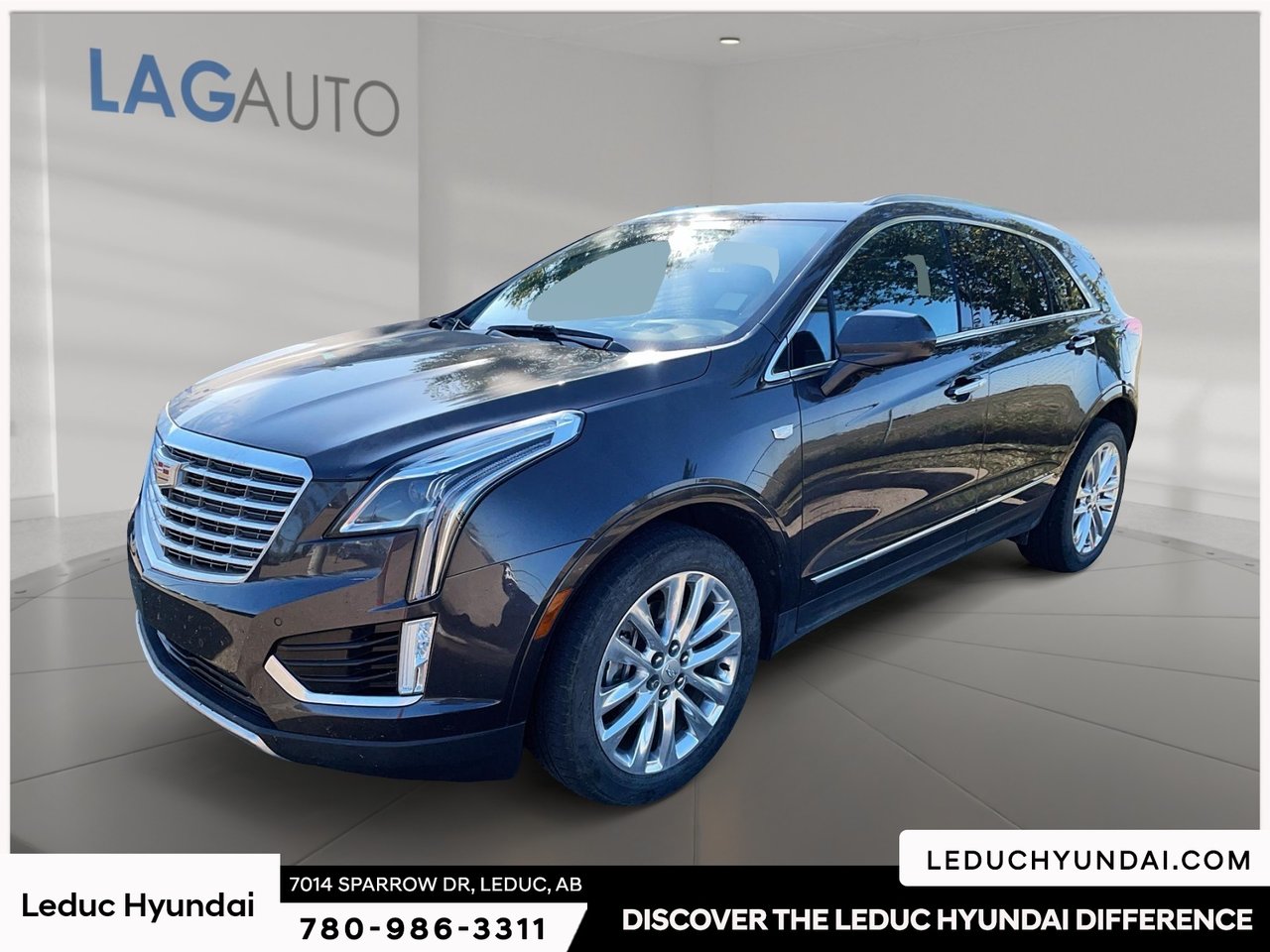 Dark Granite 2017 Cadillac XT5 SUV / Crossover Four-Wheel Drive Automatic