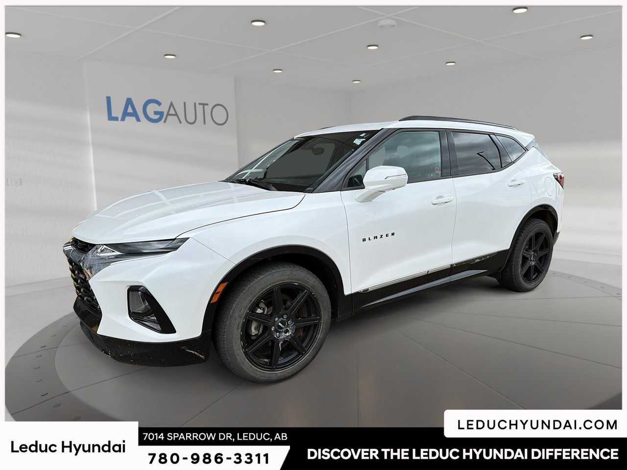 White 2020 Chevrolet Blazer SUV / Crossover All-Wheel Drive Automatic