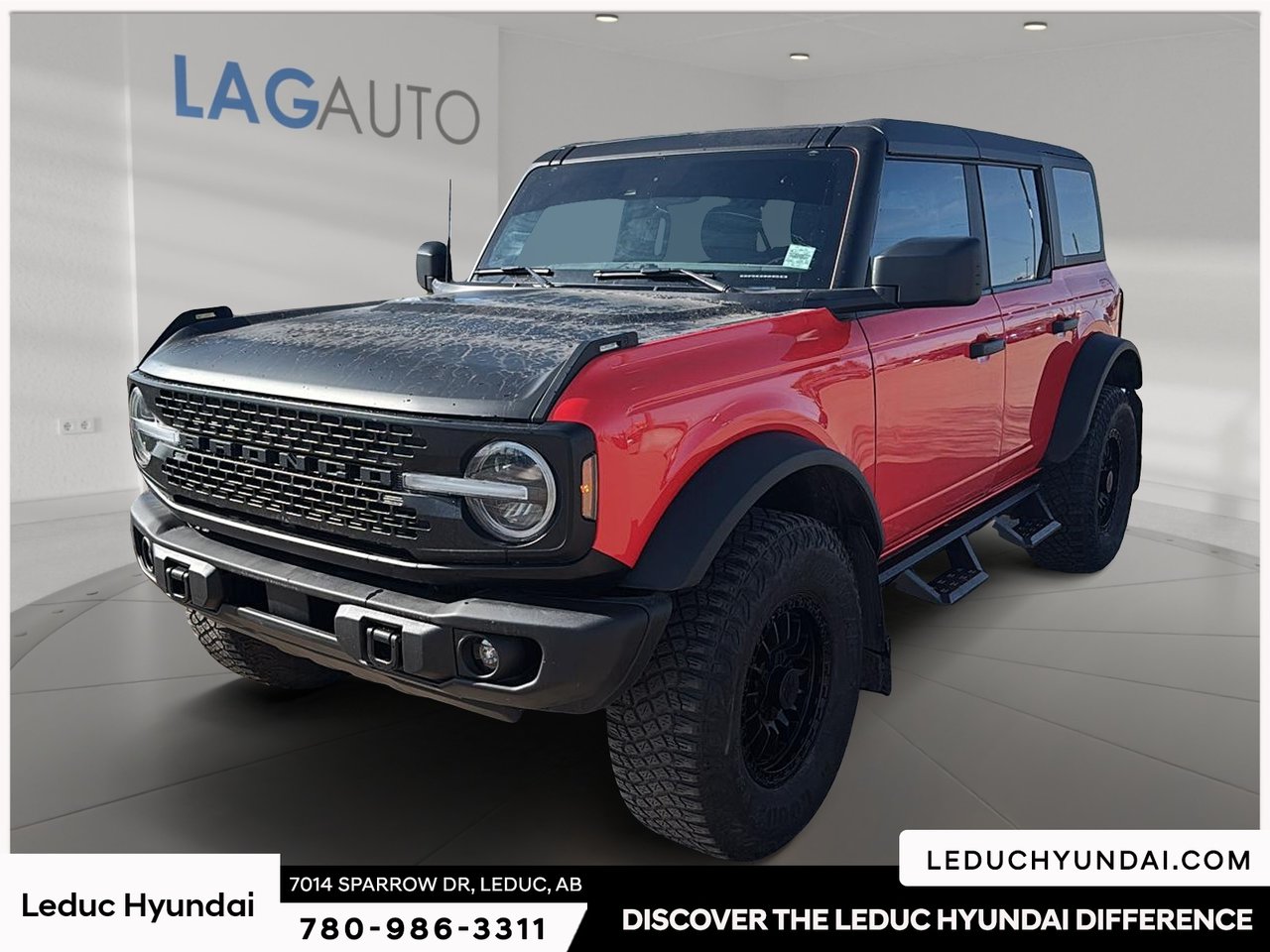 Red 2023 Ford Bronco SUV / Crossover Four-Wheel Drive Automatic