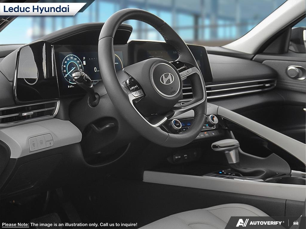 2026 Hyundai Elantra Hybrid Luxury Two-Tone Interior-9