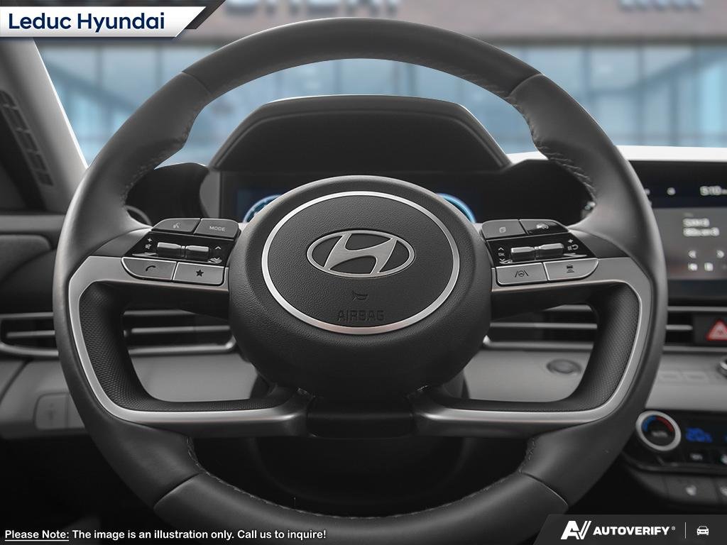 2026 Hyundai Elantra Hybrid Luxury Two-Tone Interior-10